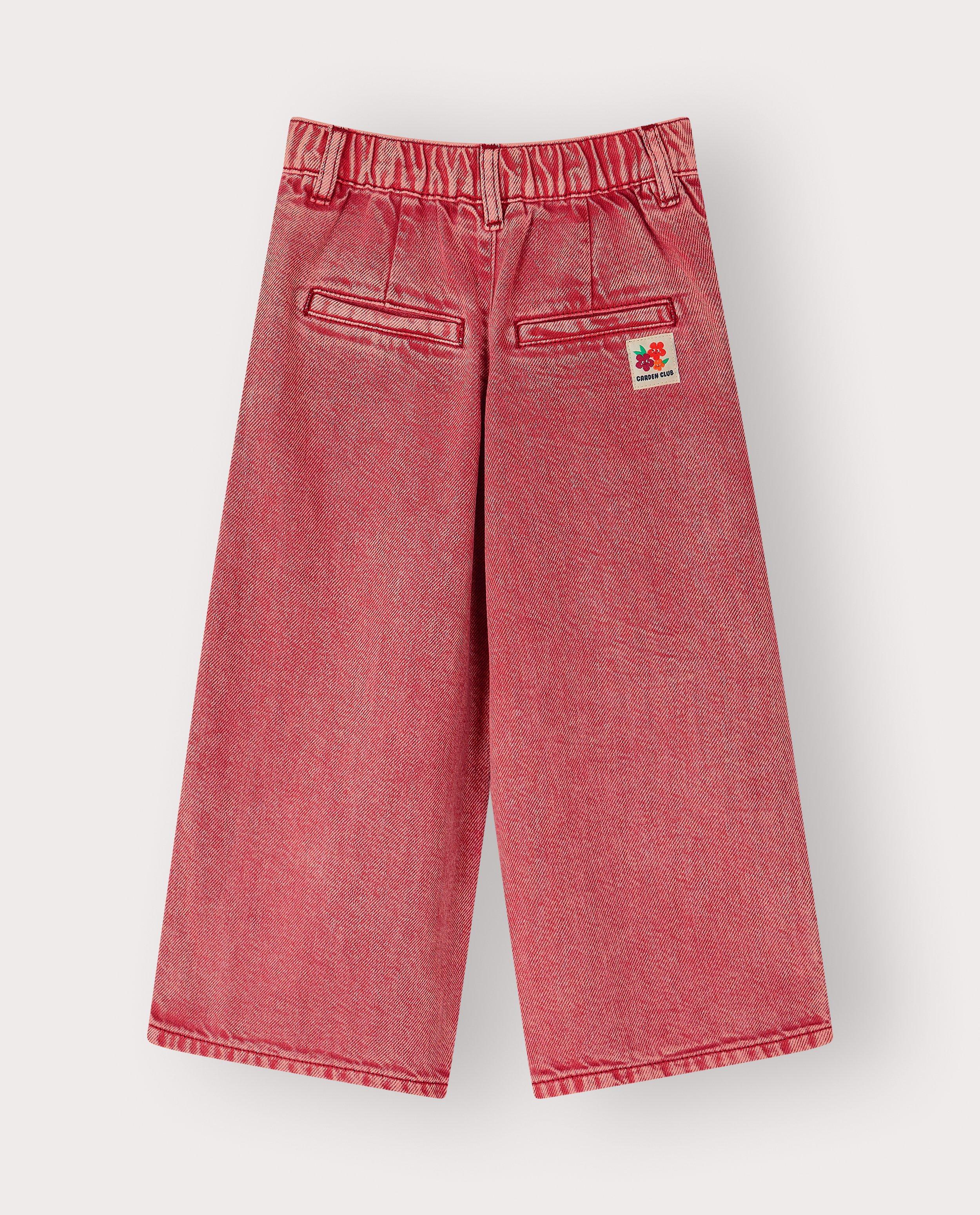 Rode jeans met wassing, extra wide fit - Product Detail - donkerrood - afbeelding nummer 5
