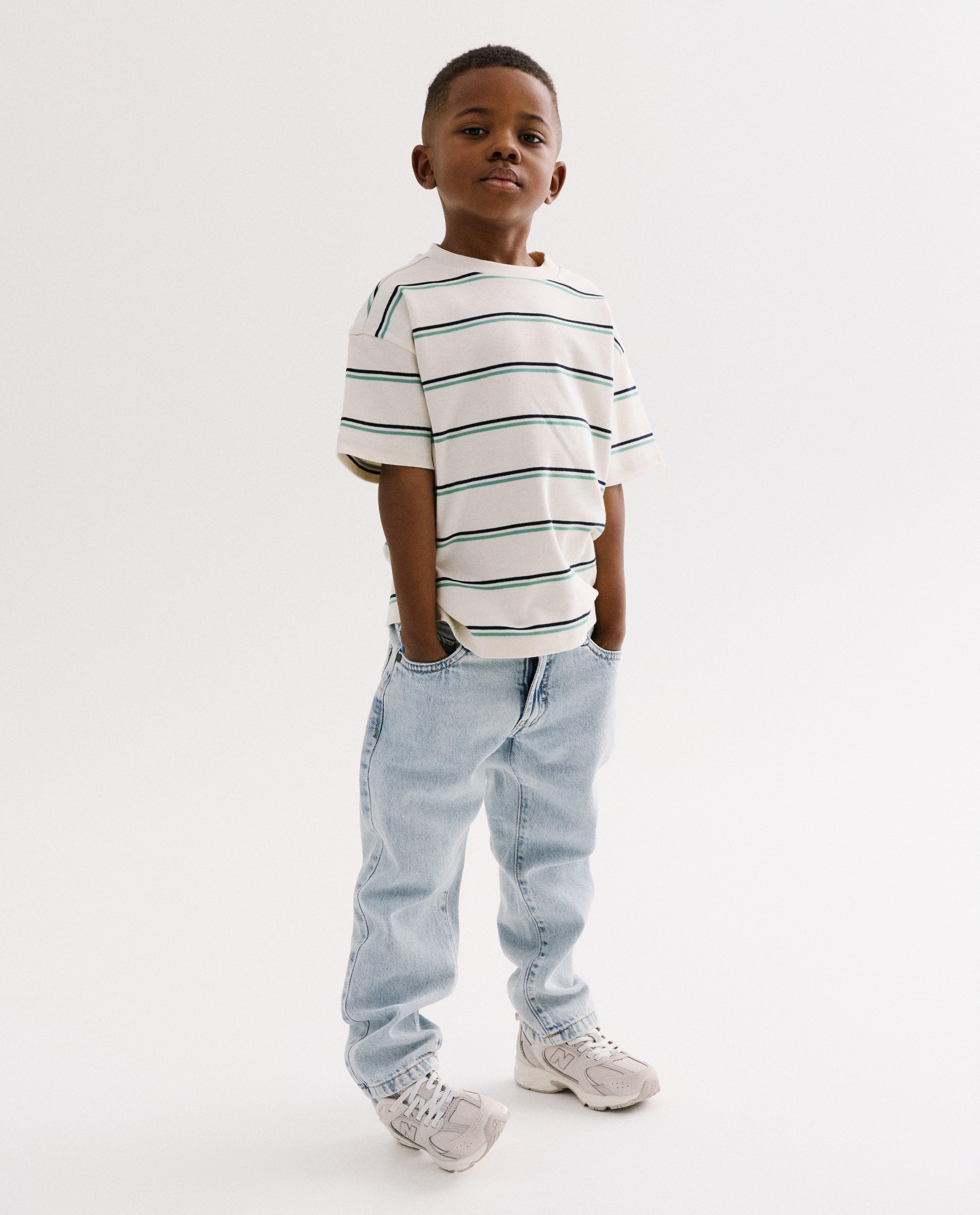 Blauwe jeans, relaxed fit