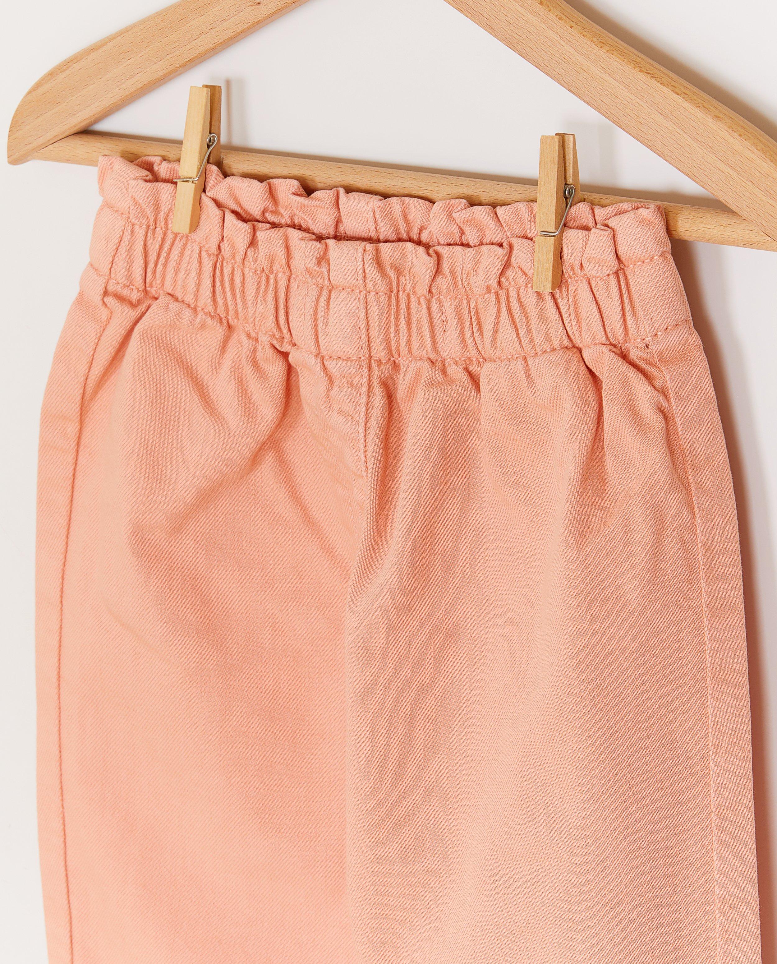 Oranje broek, baggy fit - Product Detail - lichtoranje - afbeelding nummer 3