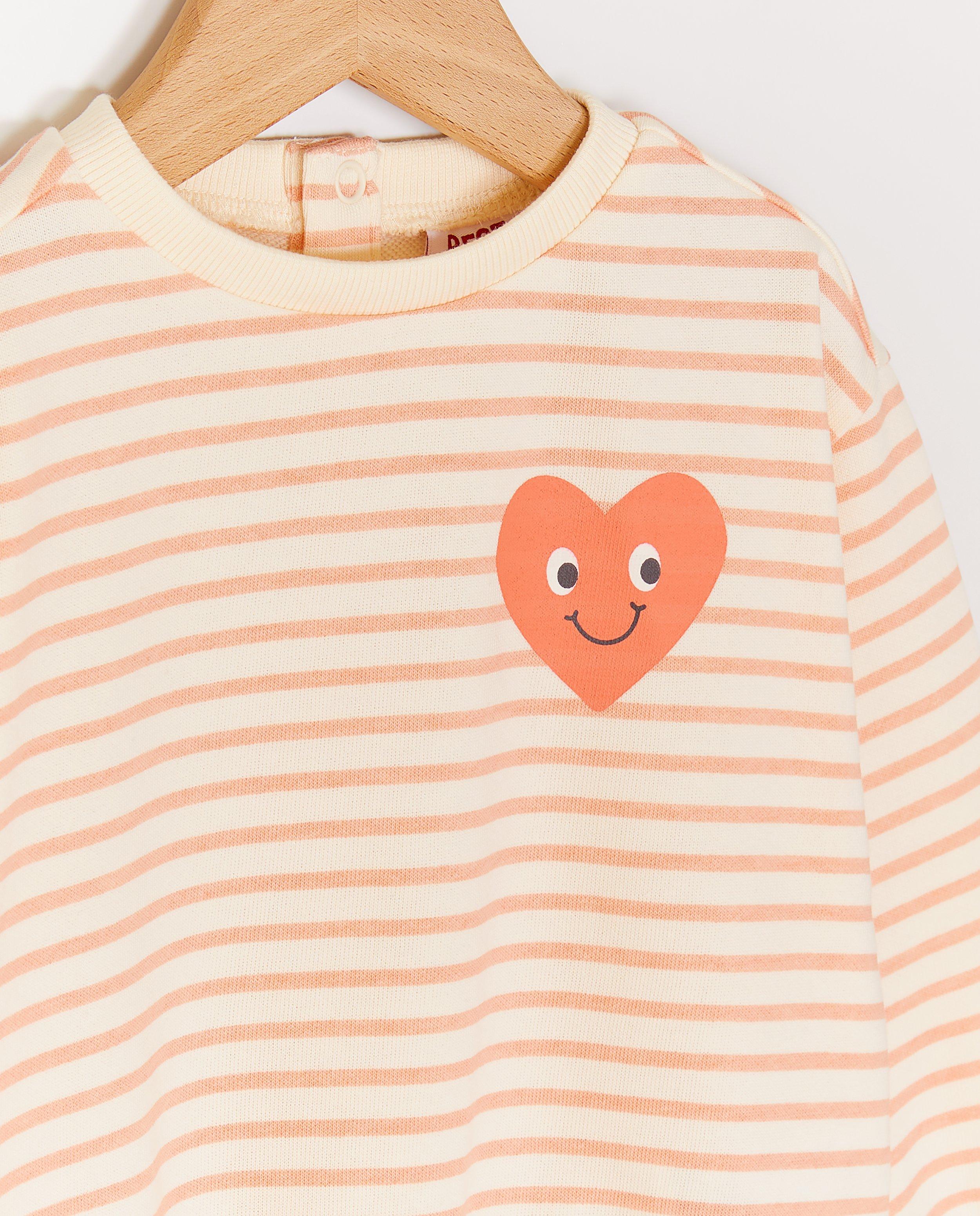 Sweater met strepen, loose fit - Product Detail - lichtoranje - afbeelding nummer 3