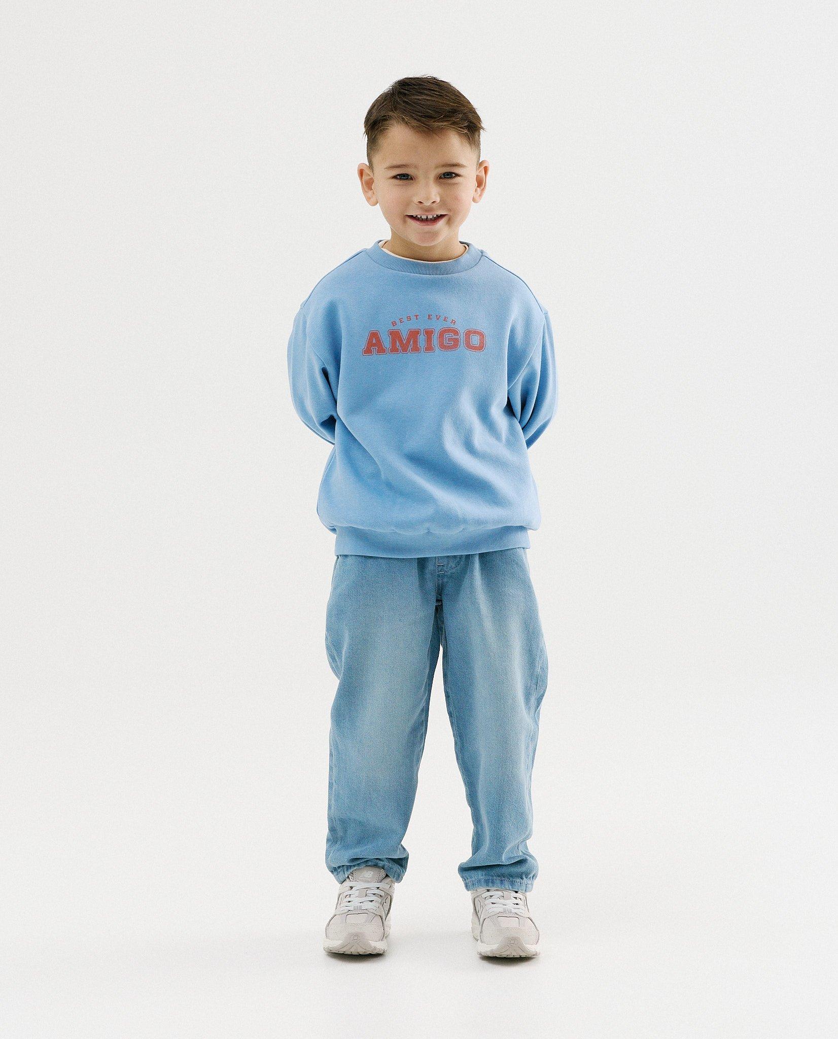 Sweater met opschrift - Product Detail - blauw - afbeelding nummer 2