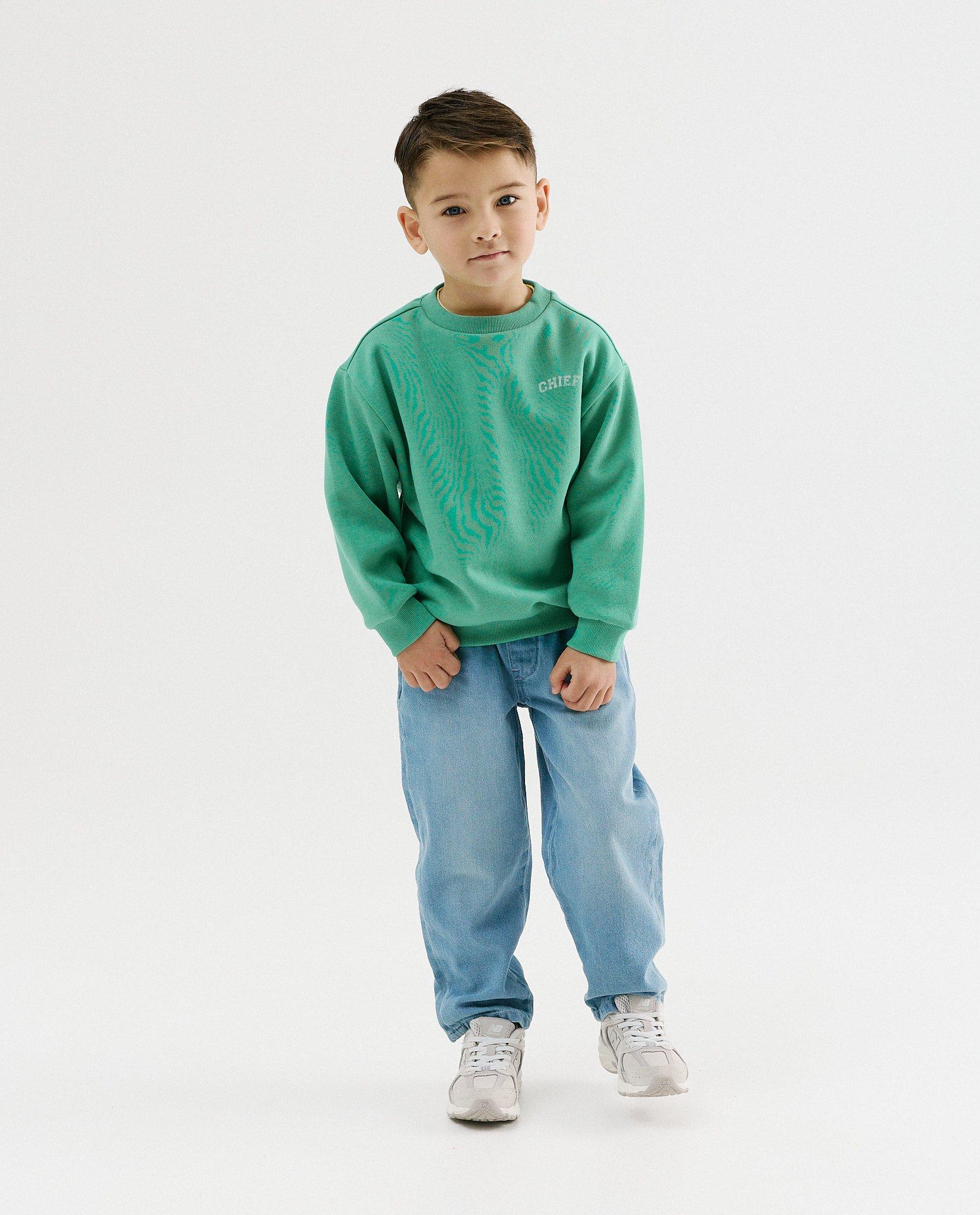 Sweater met backprint - Product Detail - khaki - afbeelding nummer 2