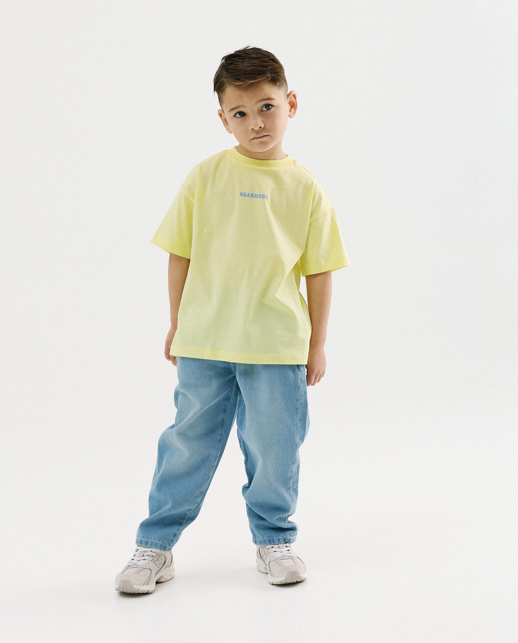 T-shirt met backprint - Product Detail - geel - afbeelding nummer 3