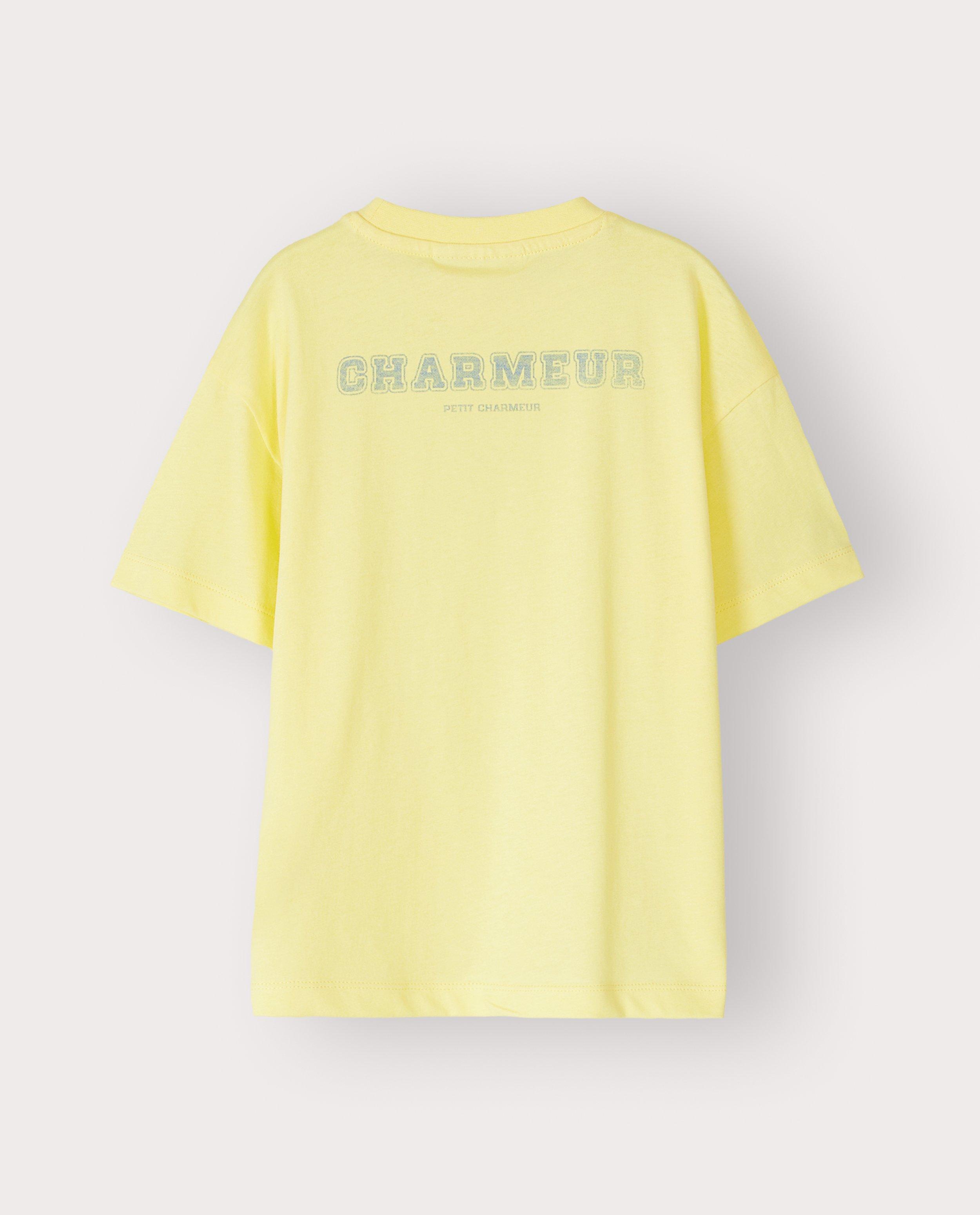 T-shirt met backprint - Product Detail - geel - afbeelding nummer 6