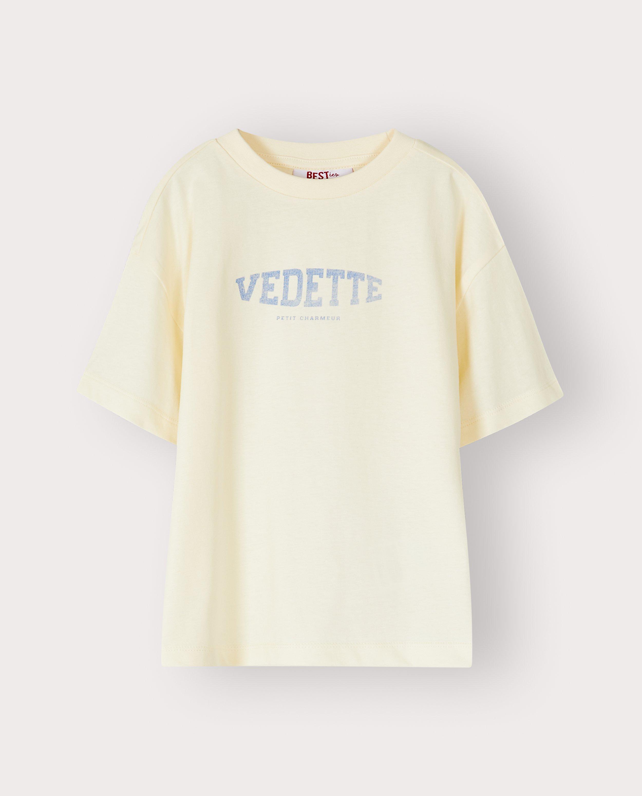 T-shirt met opschrift - Product Detail - wit - afbeelding nummer 4