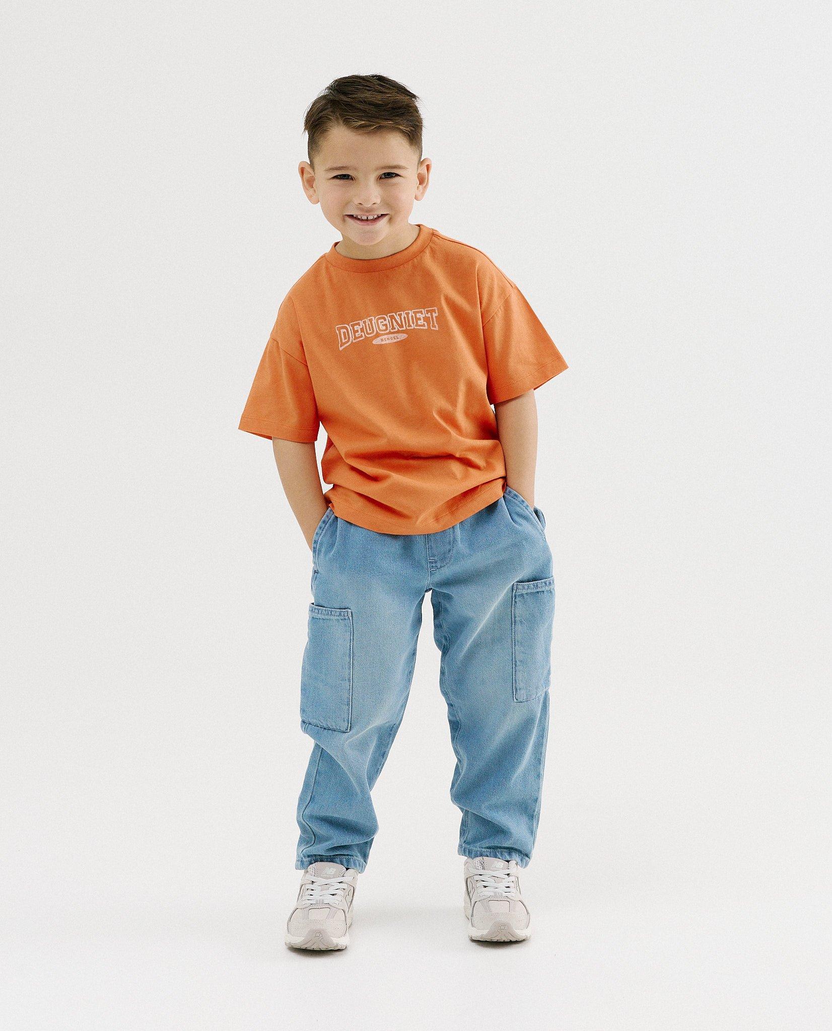 Jeans bleu, baggy fit - D&eacute;tails du produit - bleu clair - image num&eacute;ro 1