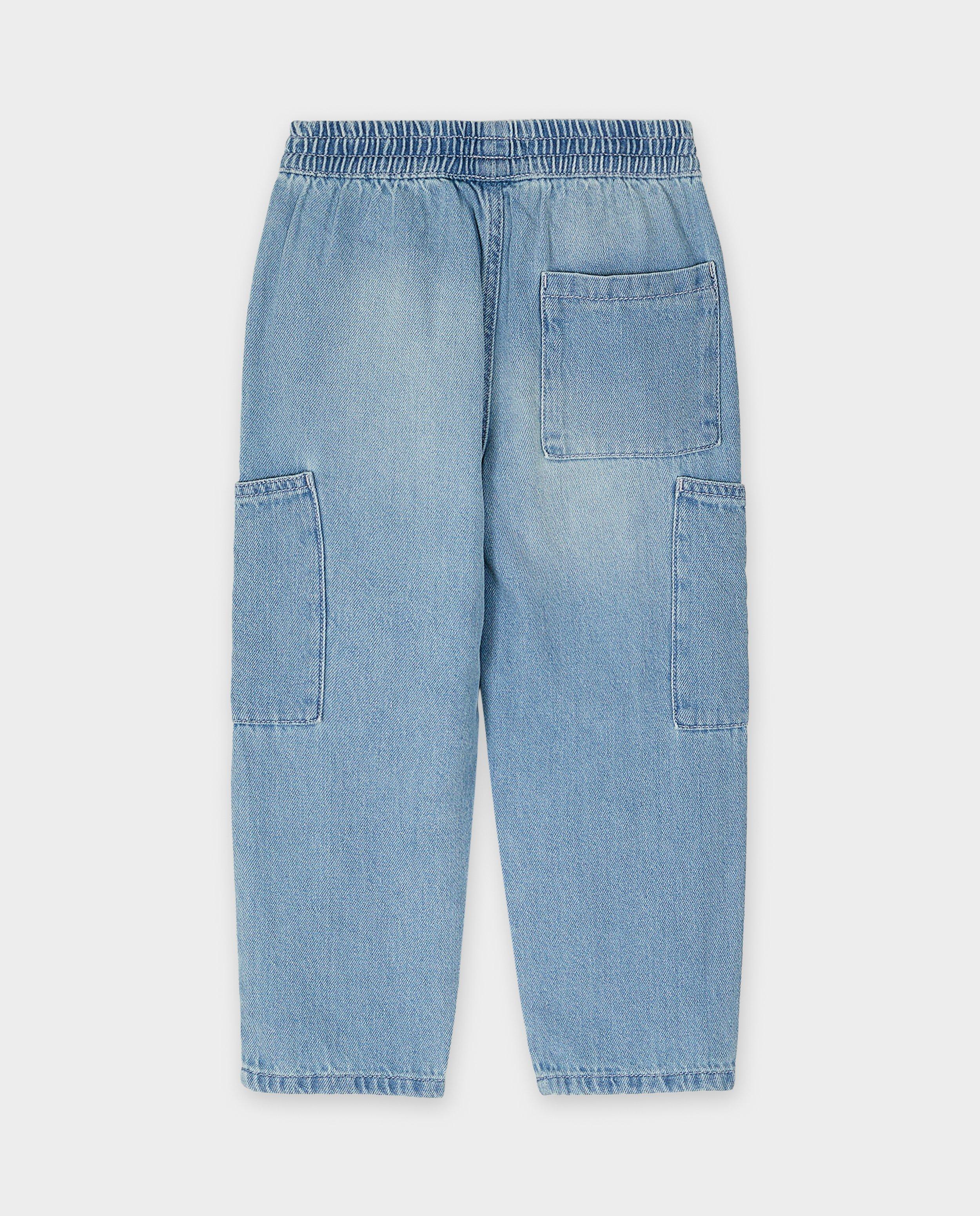Jeans bleu, baggy fit - D&eacute;tails du produit - bleu clair - image num&eacute;ro 5