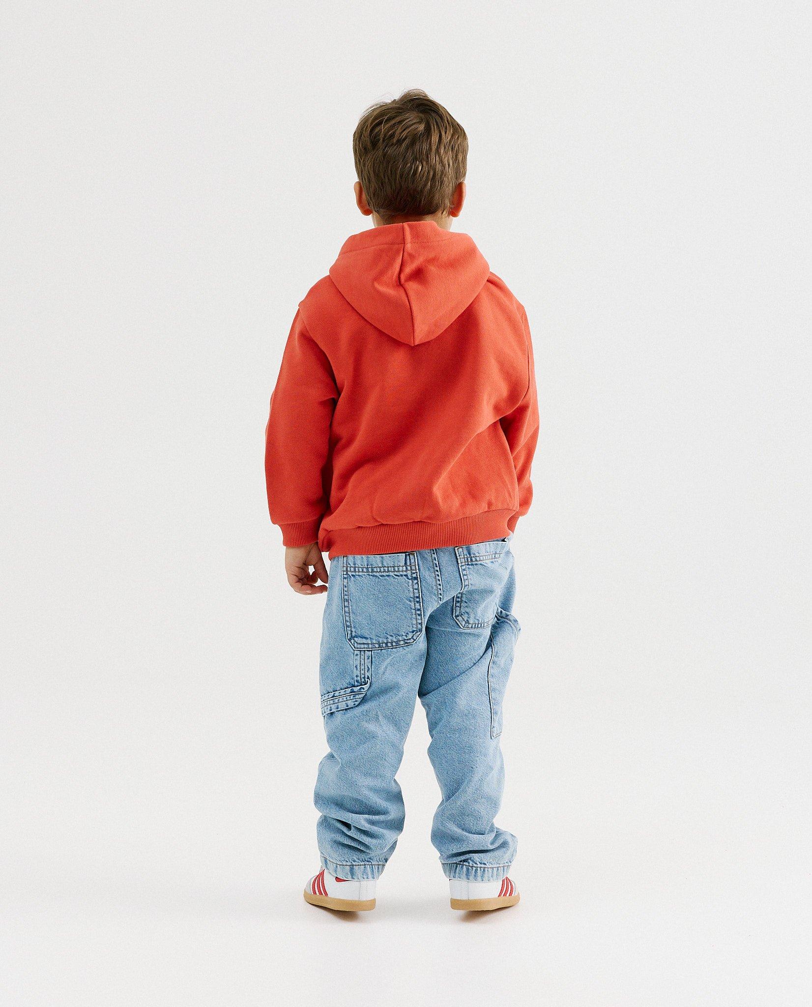 Hoodie met geborduurde vrachtwagen - Product Detail - rood - afbeelding nummer 3