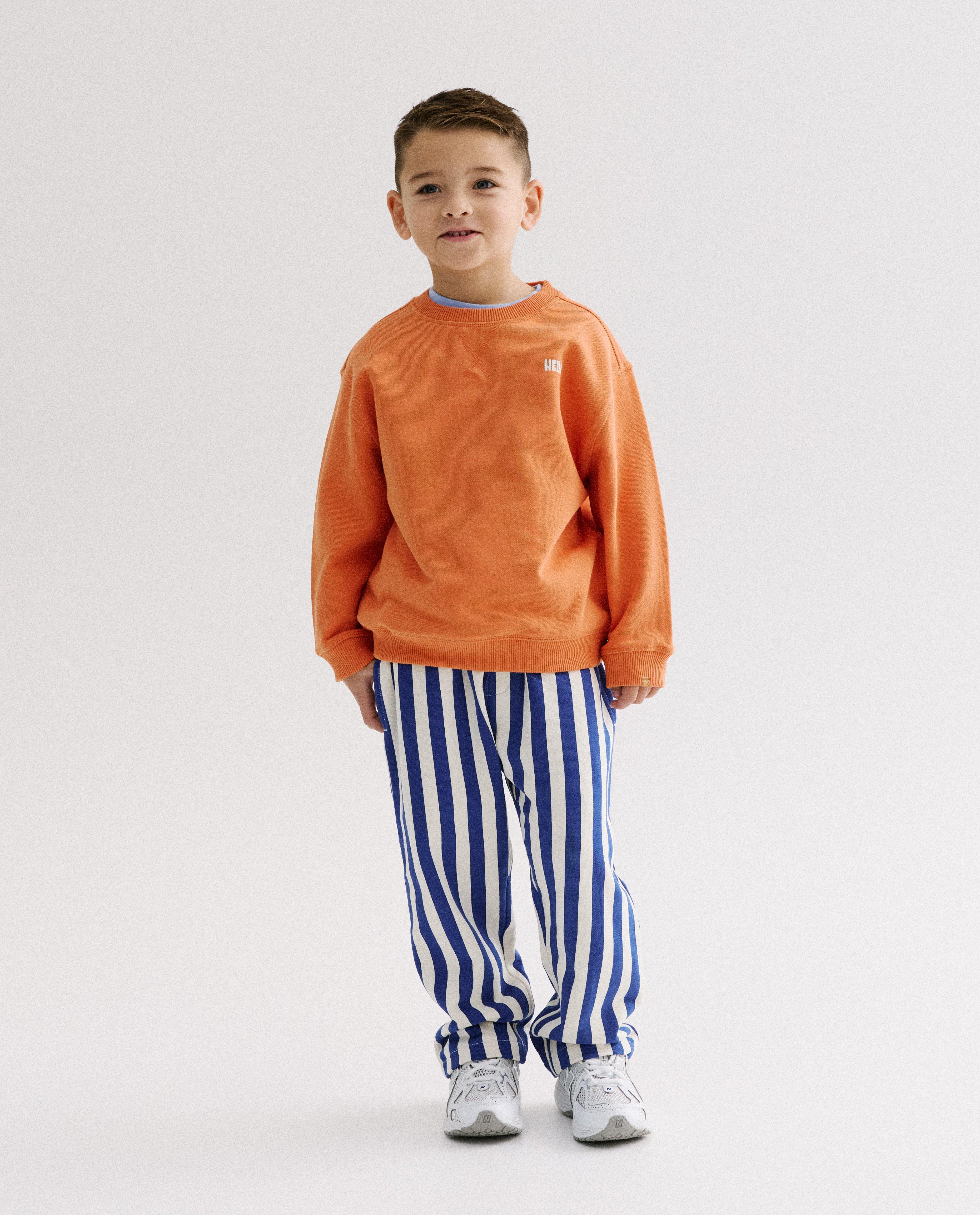 Sweater met backprint, loose fit - Product Detail - oranje - afbeelding nummer 2