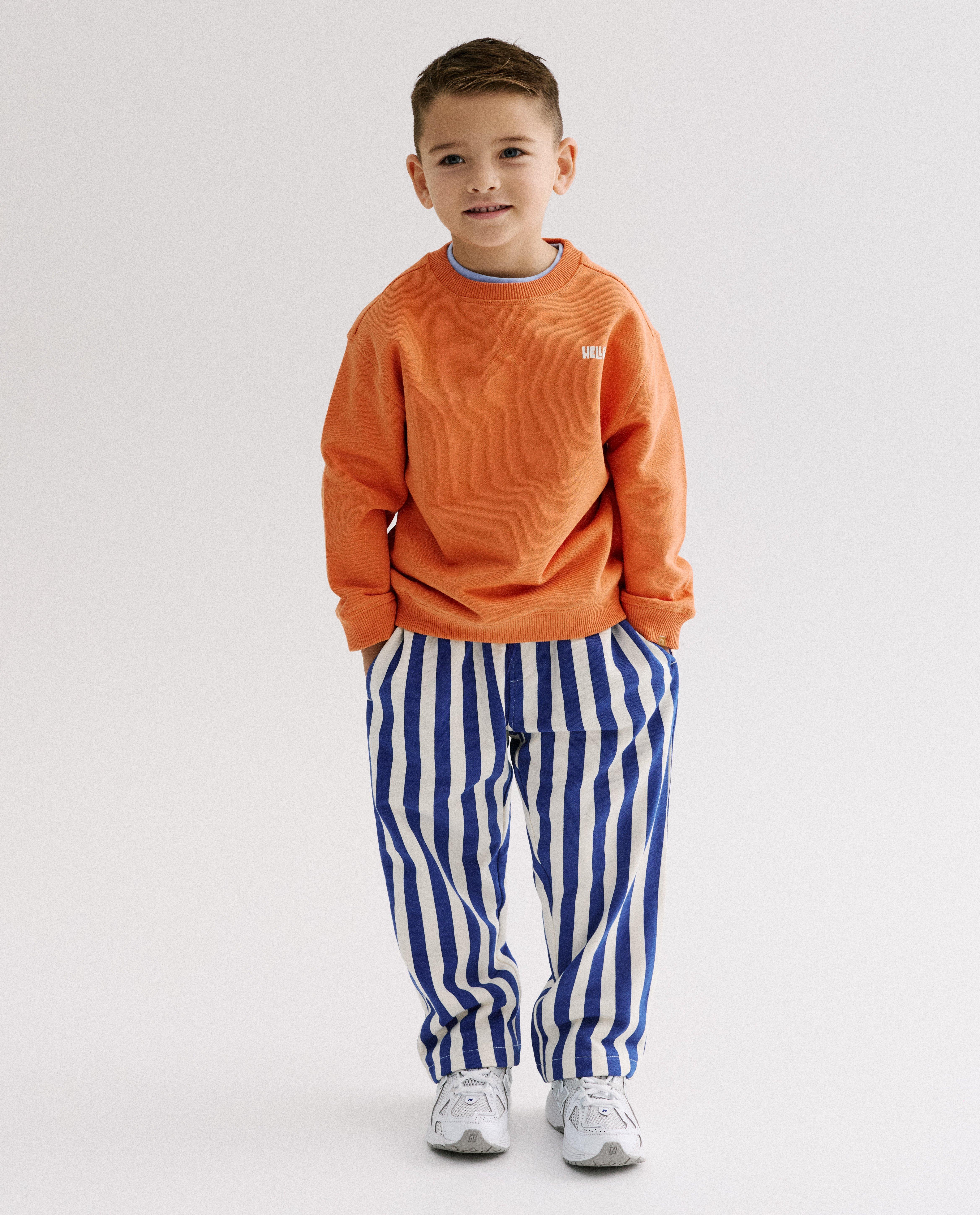 Broek met strepen - Product Detail - blauw - afbeelding nummer 1