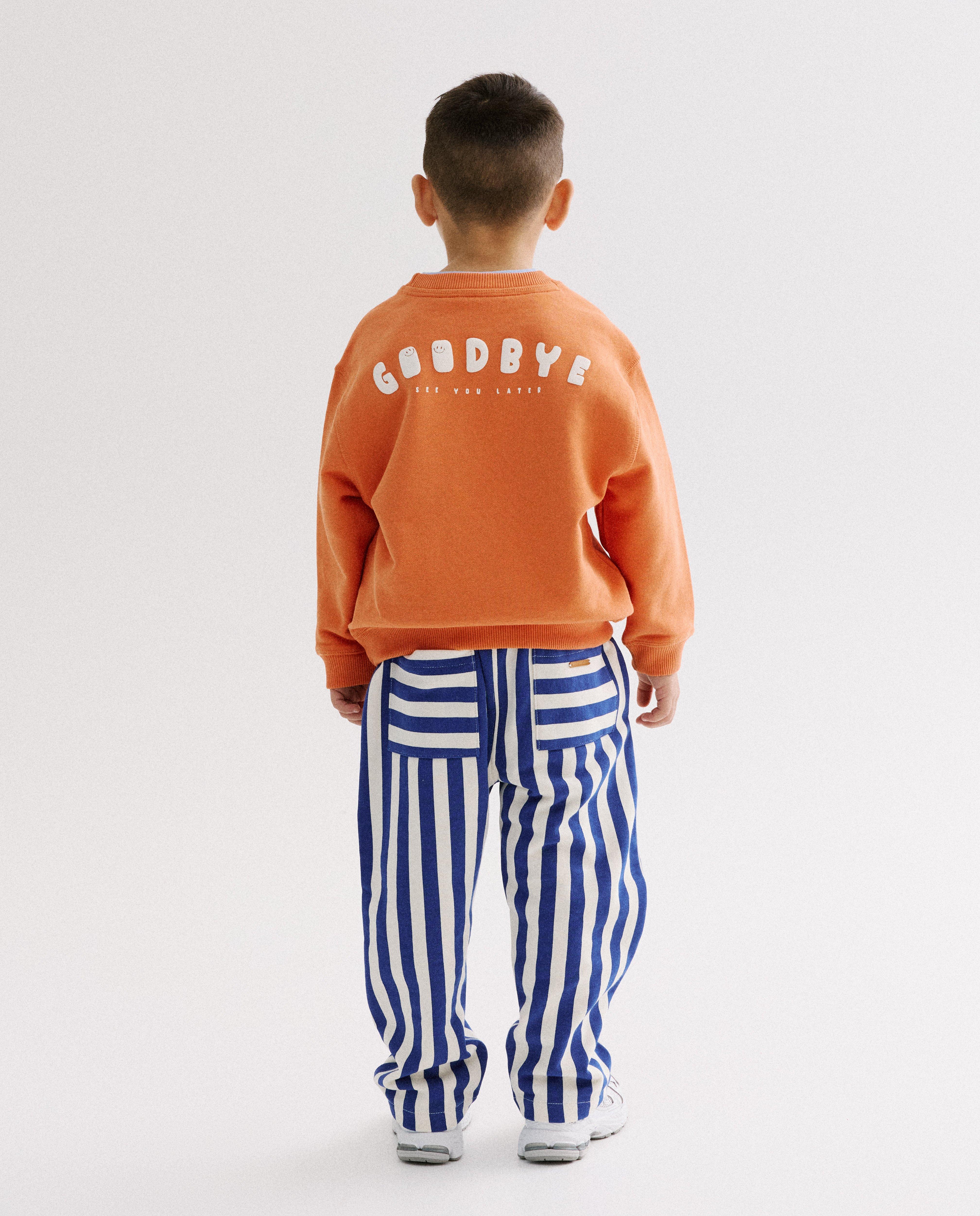 Broek met strepen - Product Detail - blauw - afbeelding nummer 2