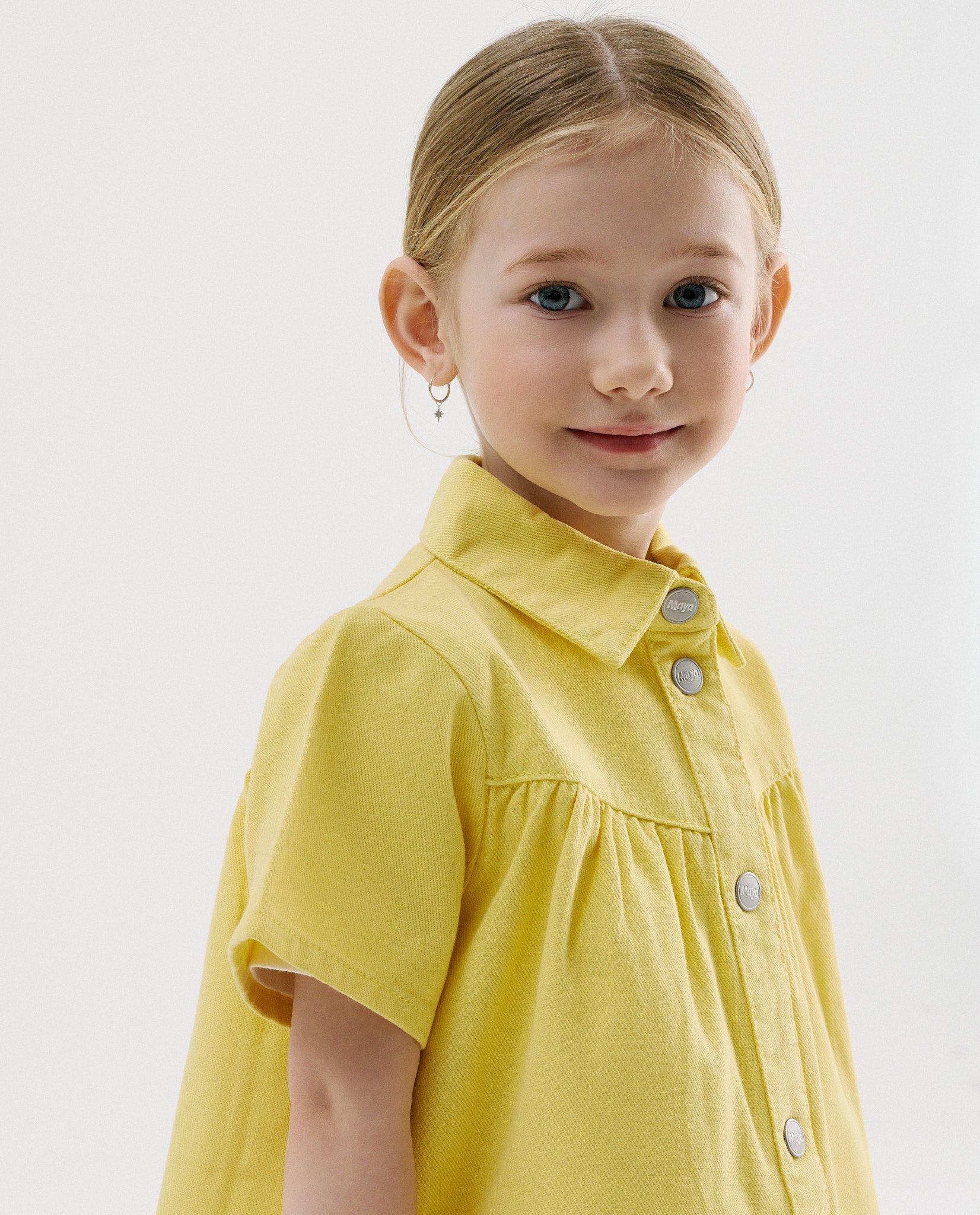 Gele jeansjurk - Product Detail - geel - afbeelding nummer 3