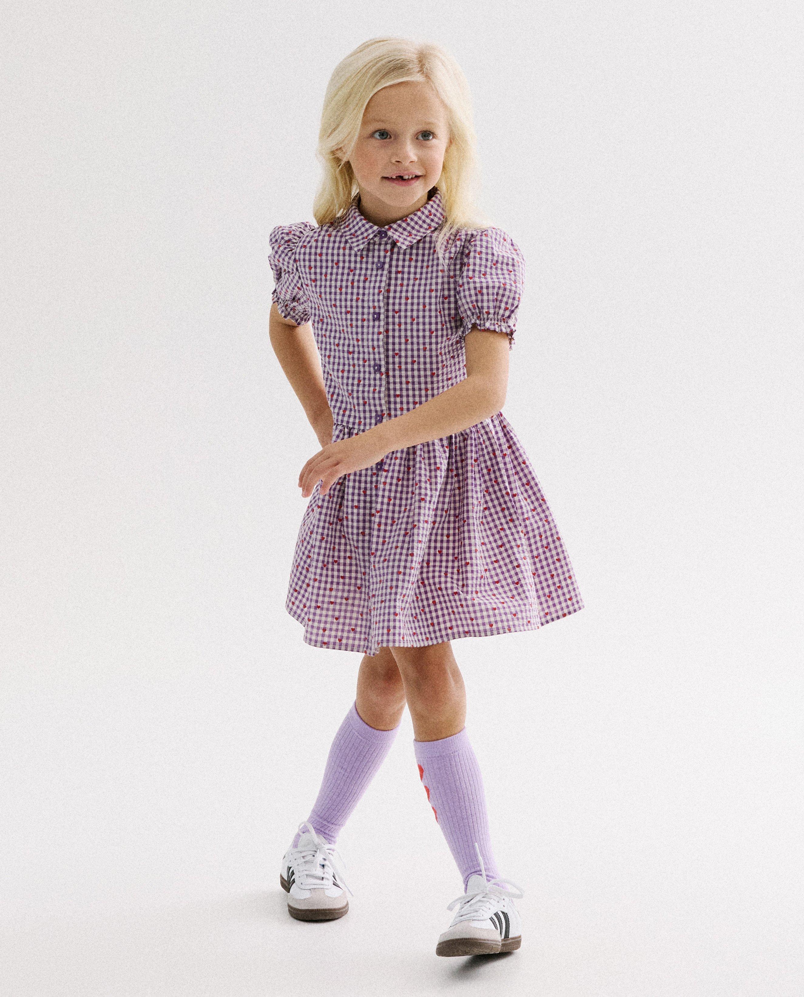 Robe avec imprim&eacute; c&oelig;urs