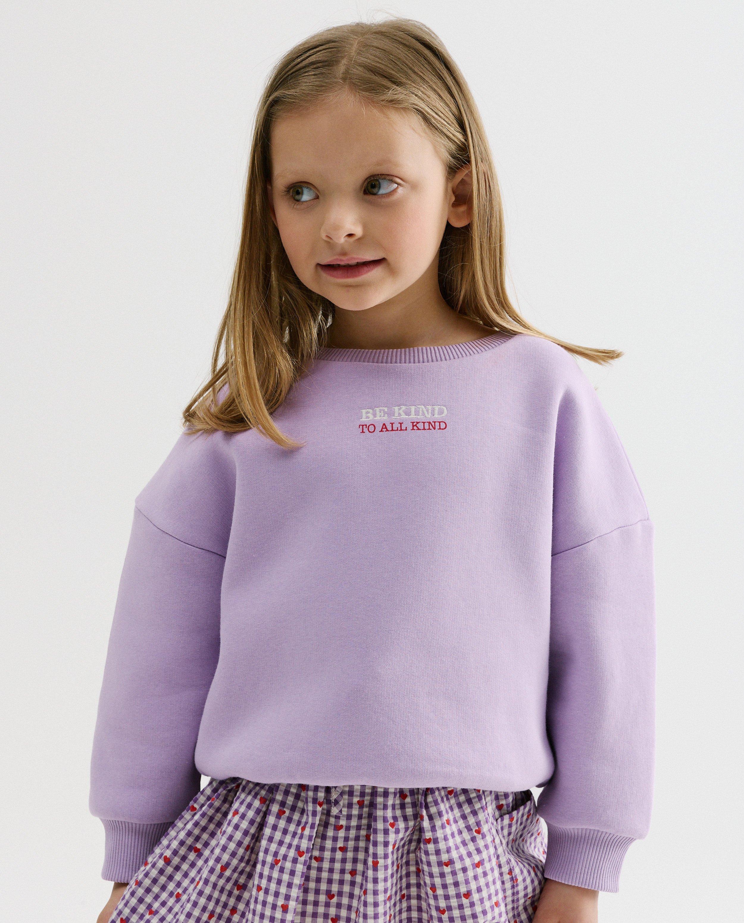 Sweater met backprint - Product Detail - paars - afbeelding nummer 3