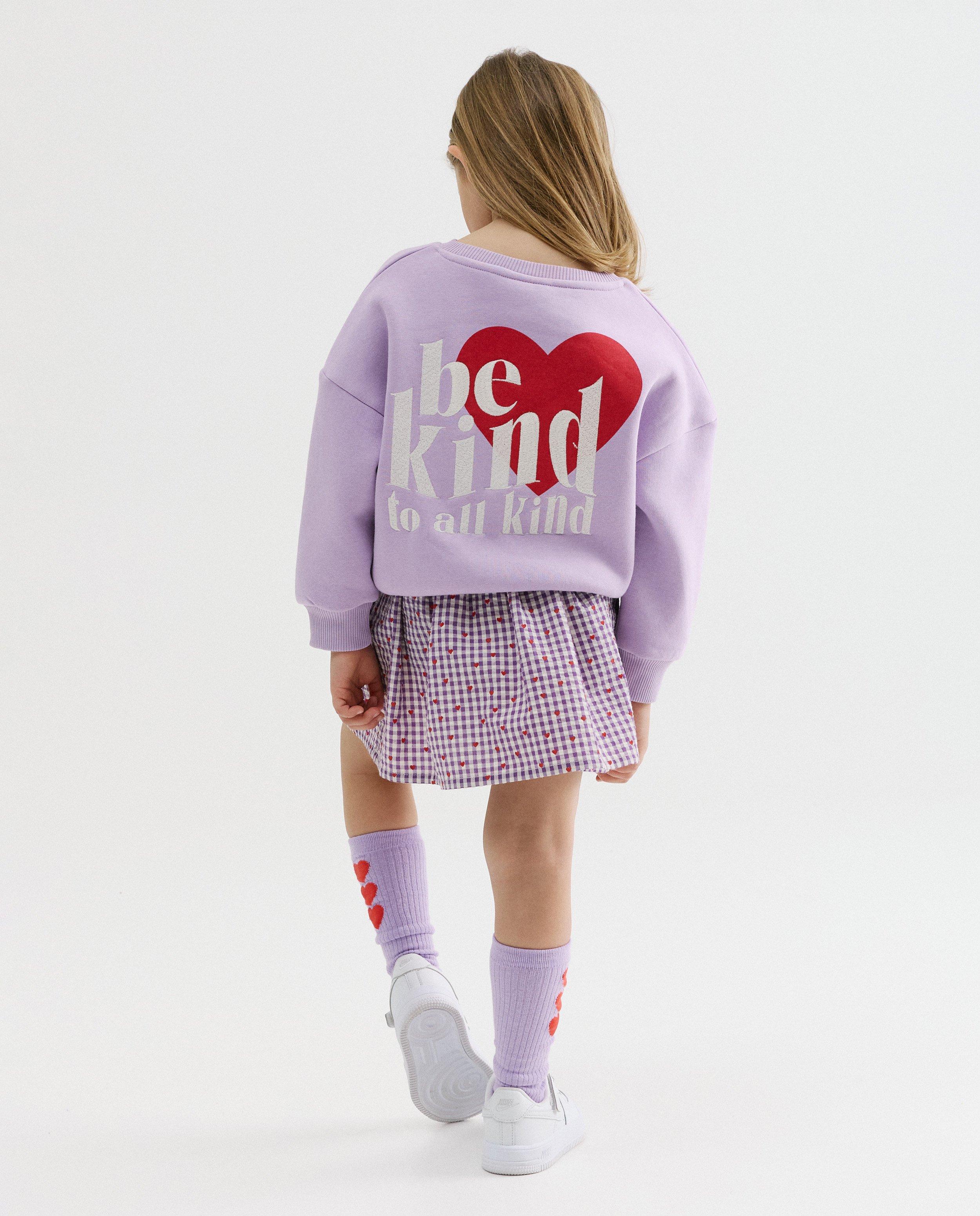 Sweater met backprint - Product Detail - paars - afbeelding nummer 5