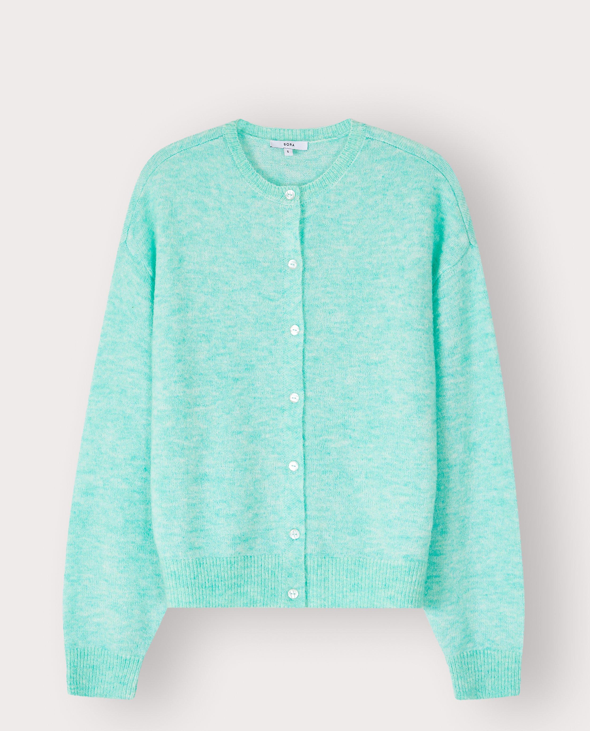 Groene cardigan - Product Detail - lichtgroen - afbeelding nummer 4