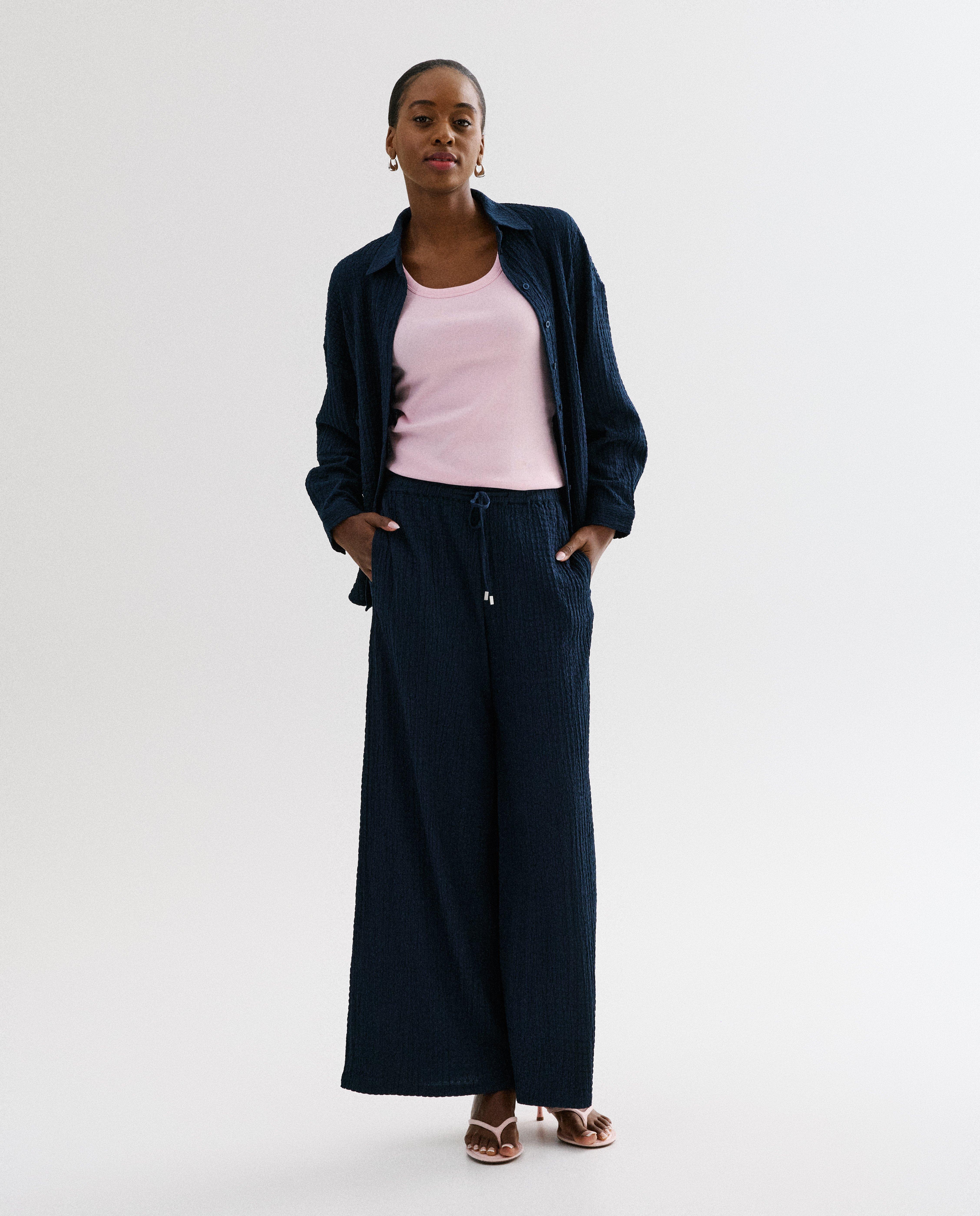 Mouwloze top met fijn ribpatroon - Product Detail - lichtroze - afbeelding nummer 4