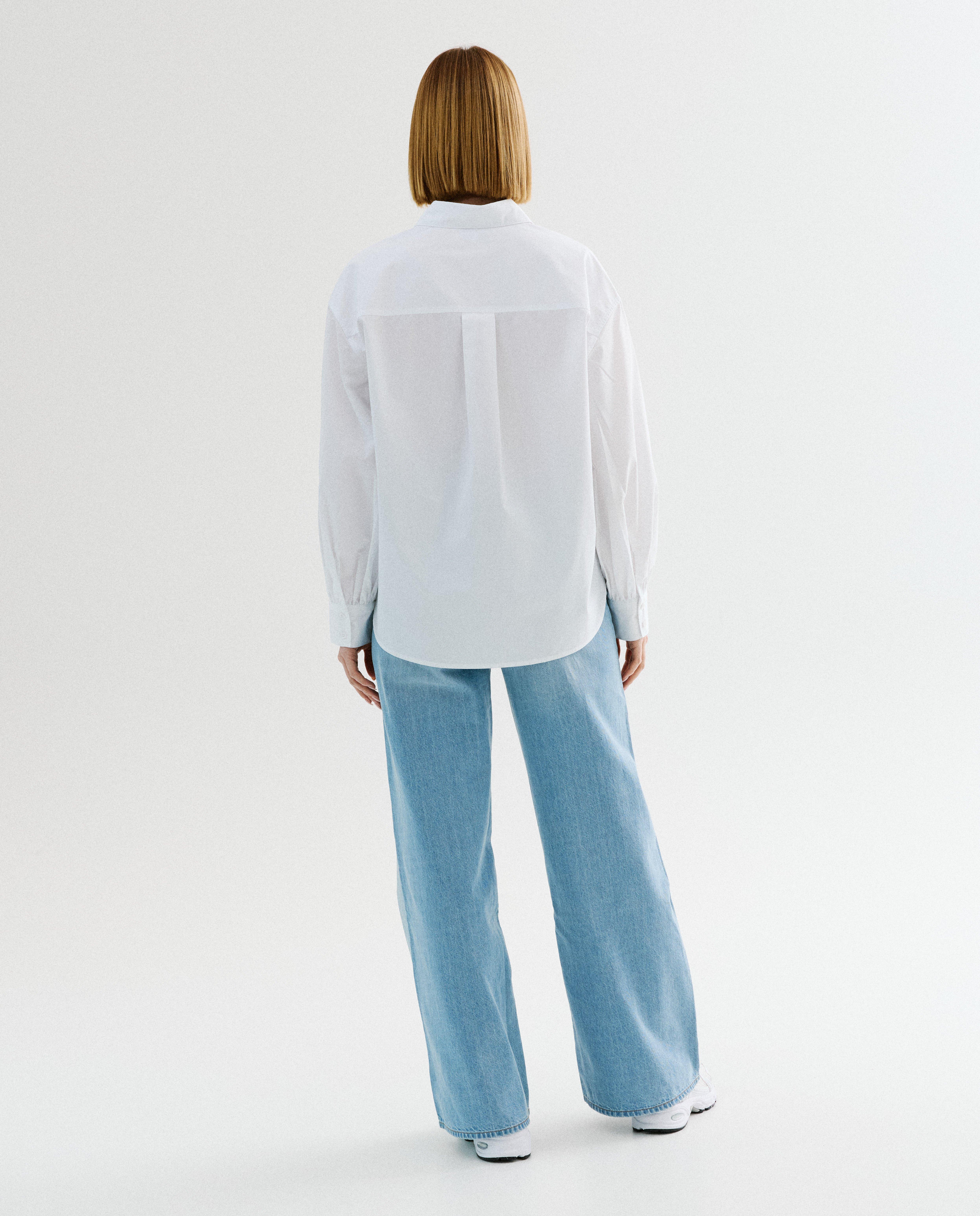 Chemise avec inscription I love you - D&eacute;tails du produit - blanc - image num&eacute;ro 4