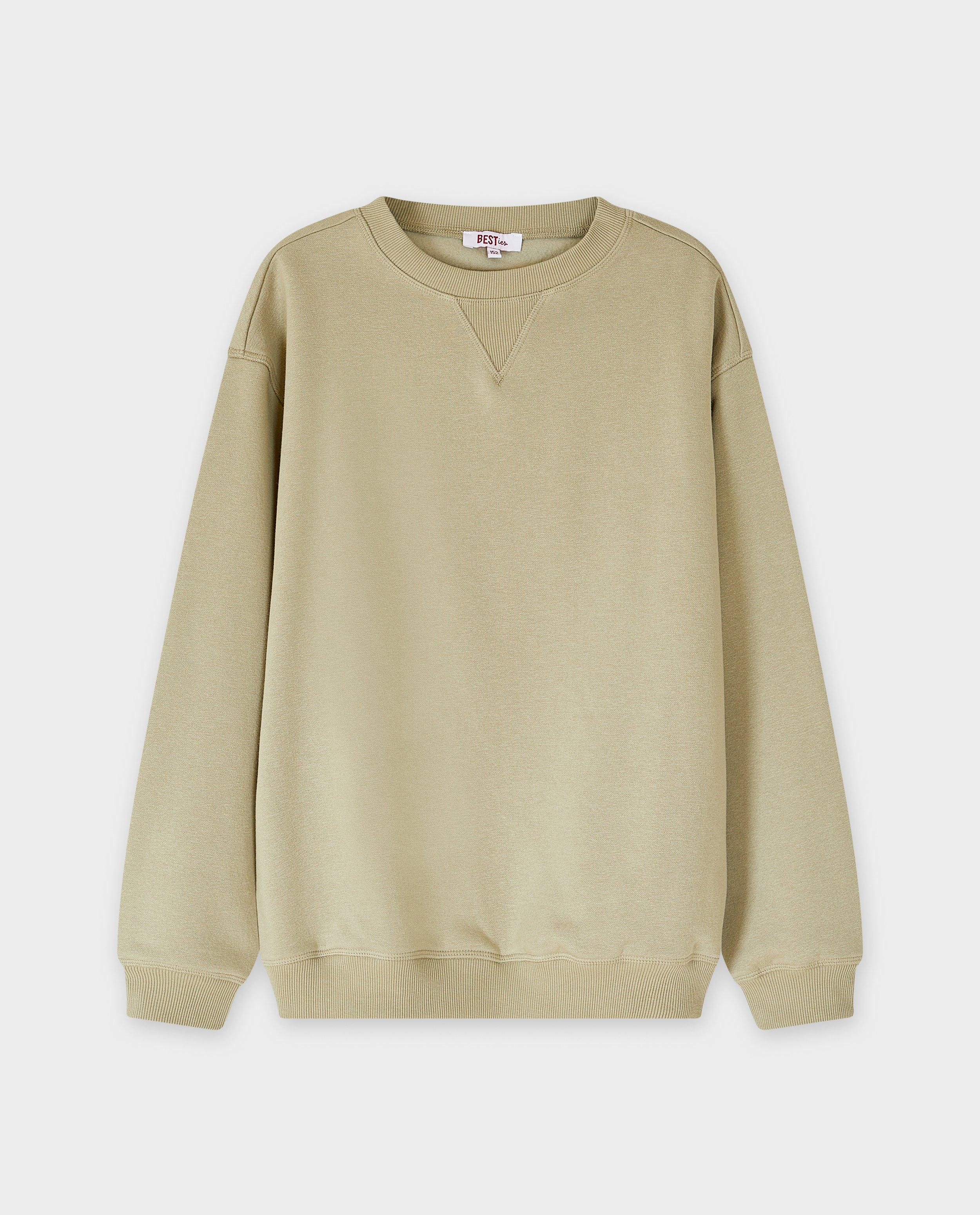 Groene sweater, loose fit - Product Detail - lichtgroen - afbeelding nummer 4