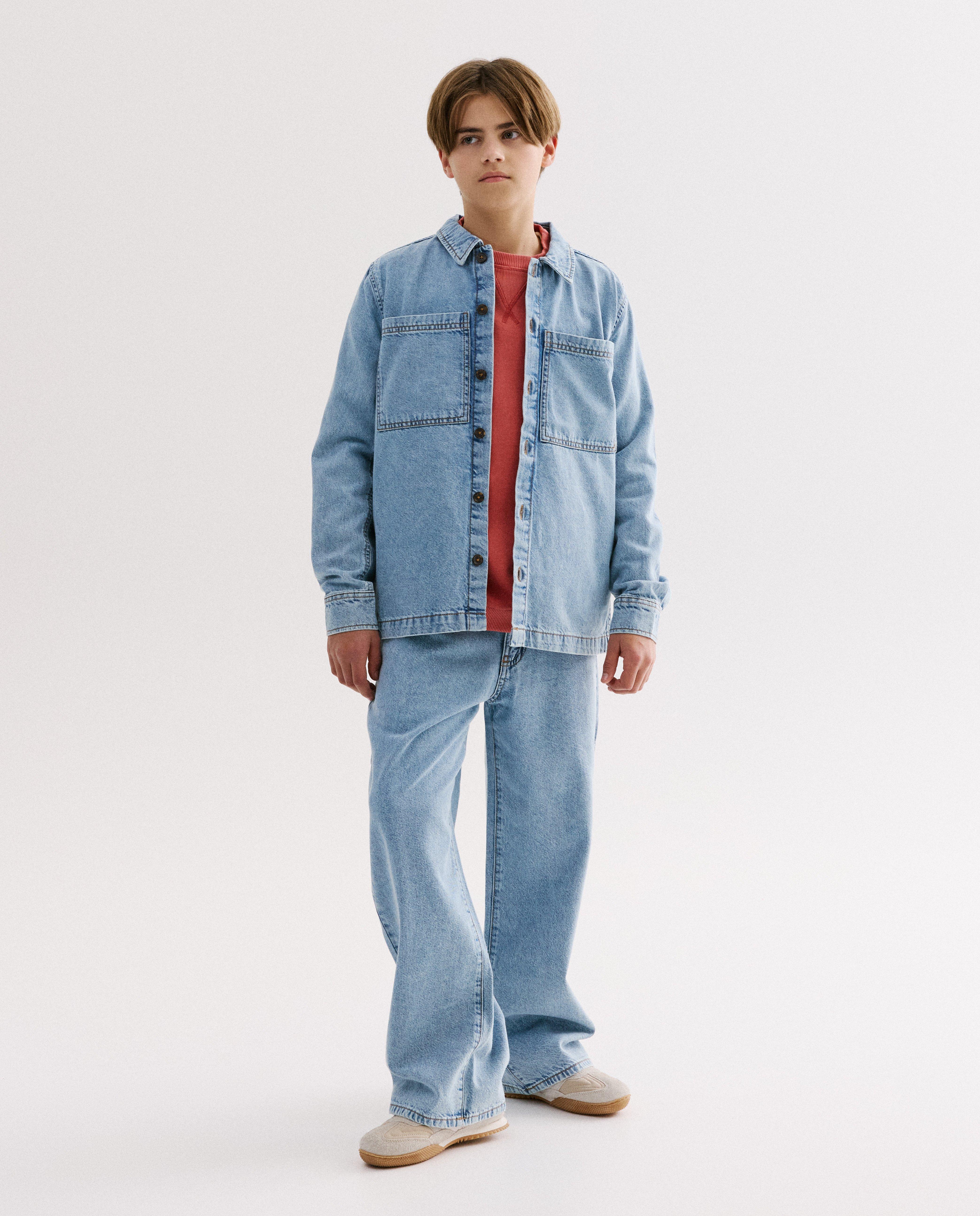 Veste en jeans bleu clair - D&eacute;tails du produit - bleu clair - image num&eacute;ro 5