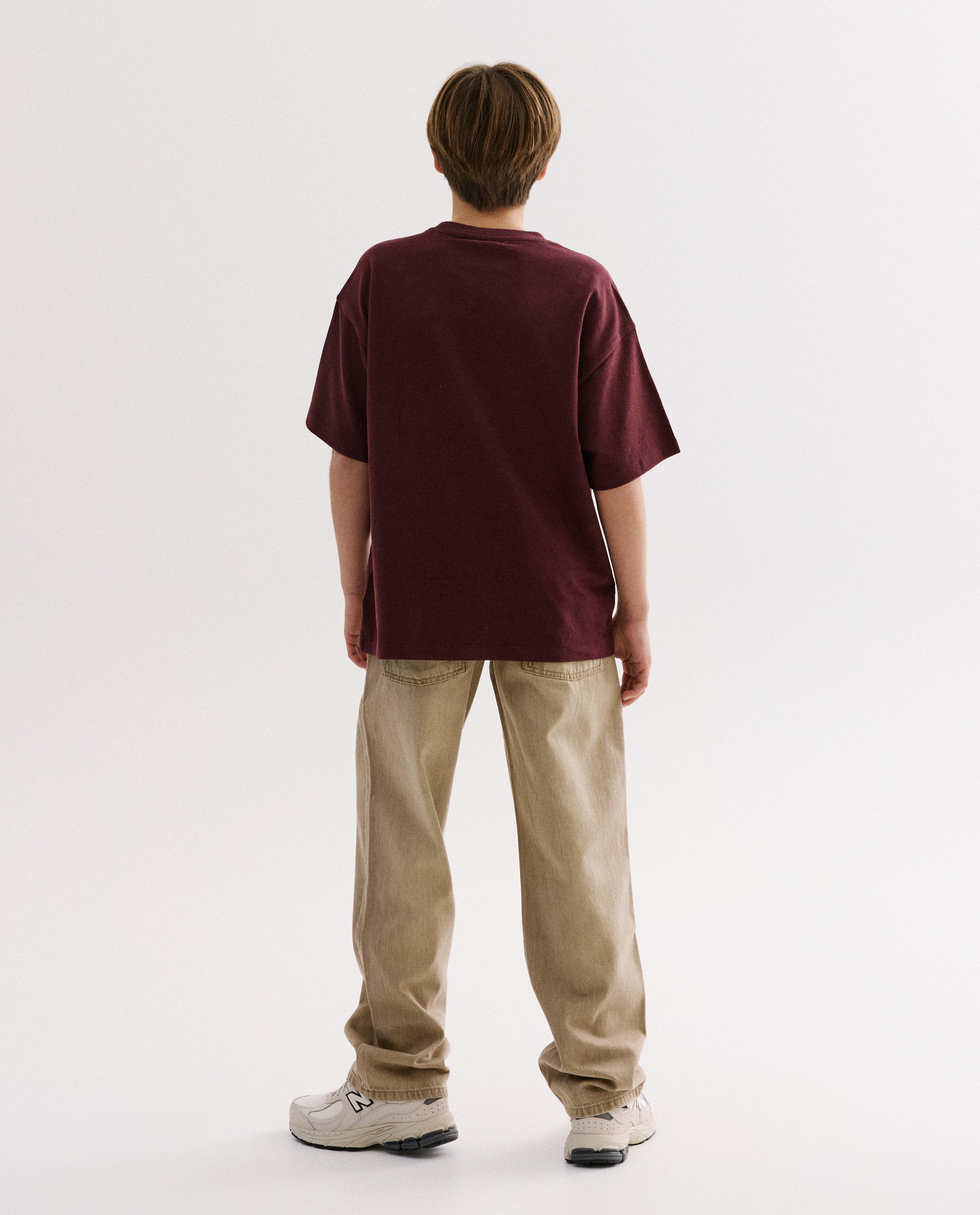 Jeans - Bruine jeans, loose fit