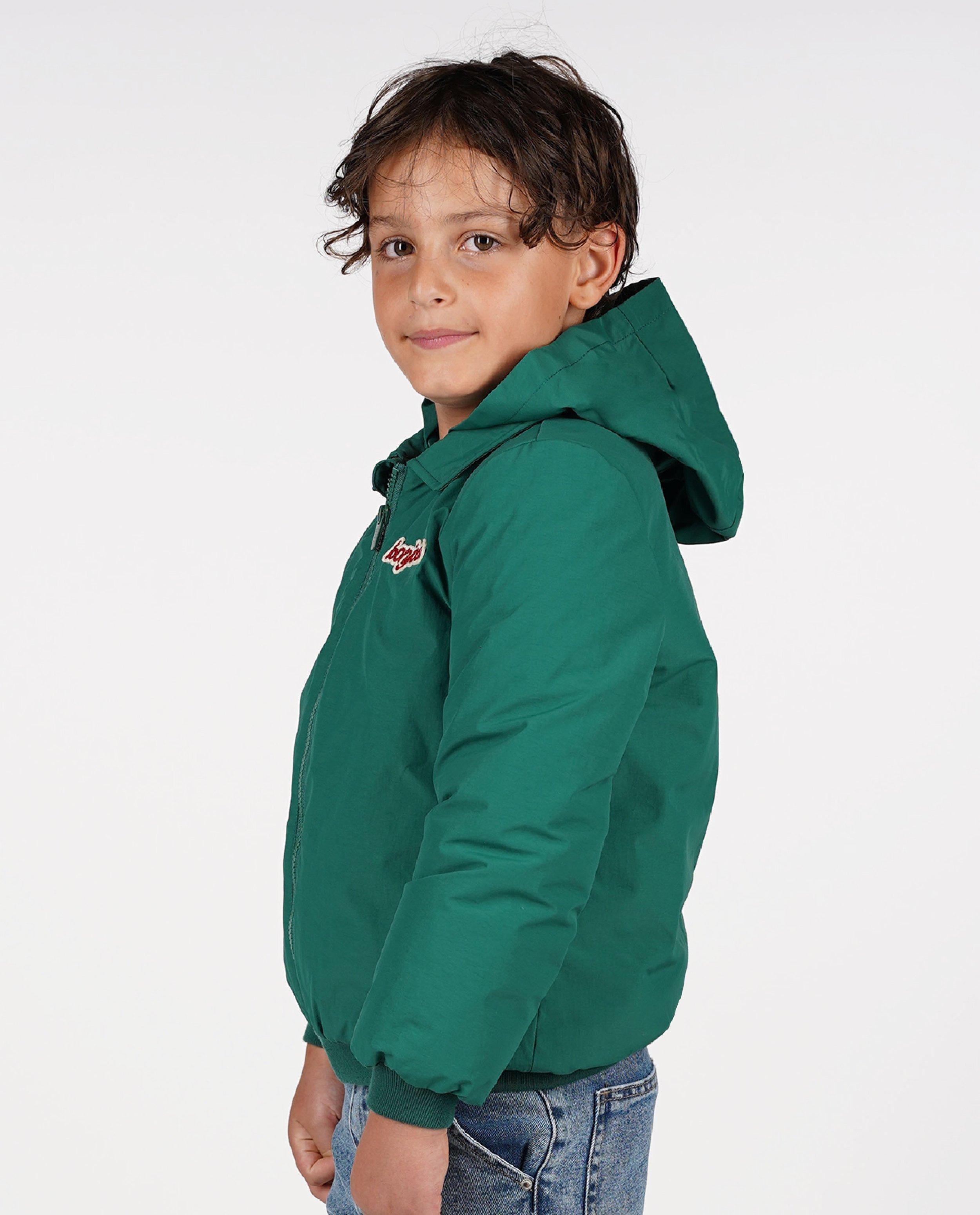 Manteaux - Blouson bomber avec inscription brodée, oversized fit, 110-128