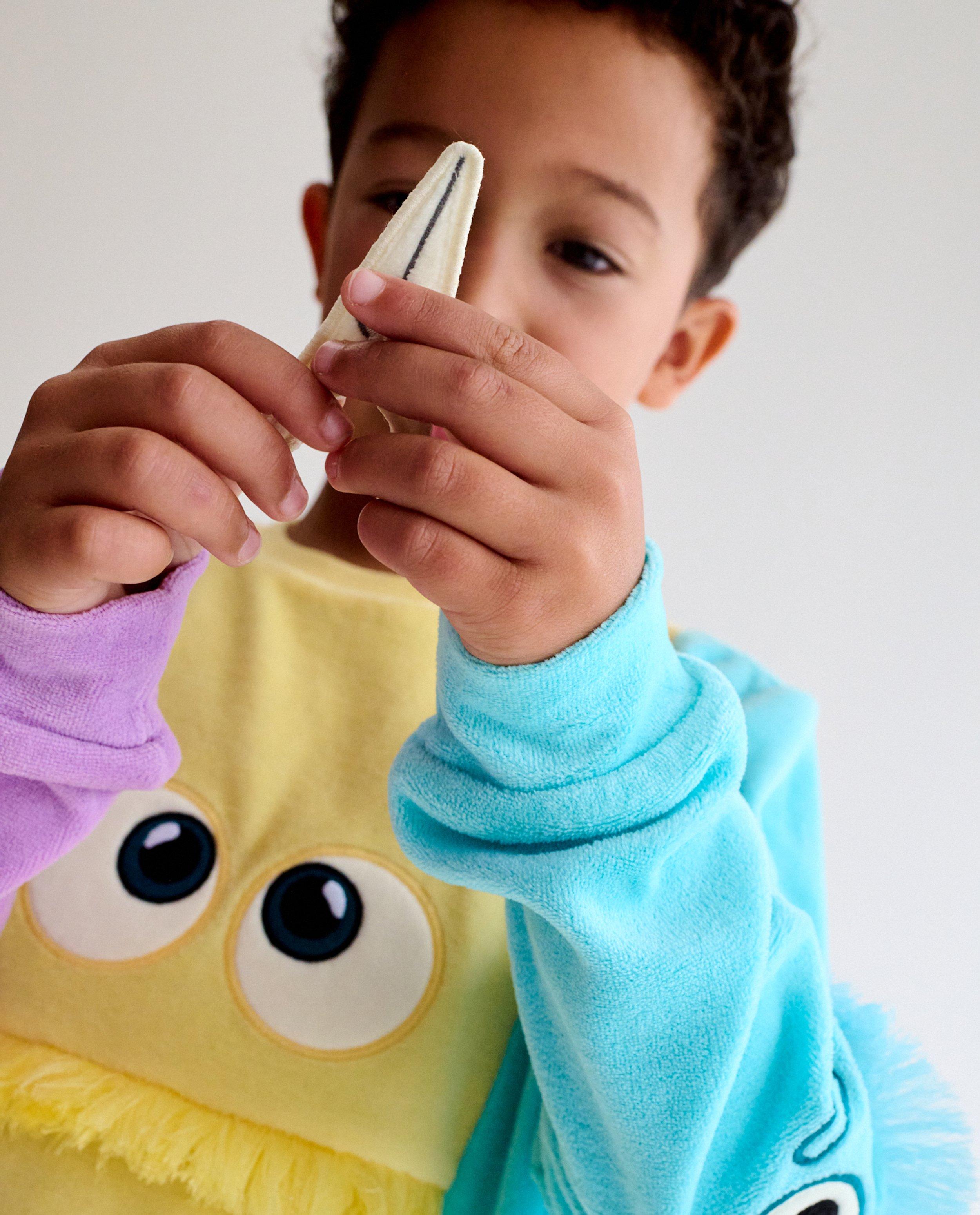 Fluwelen pyjama Pluisjes, 116-170 - Product Detail - geel - afbeelding nummer 6