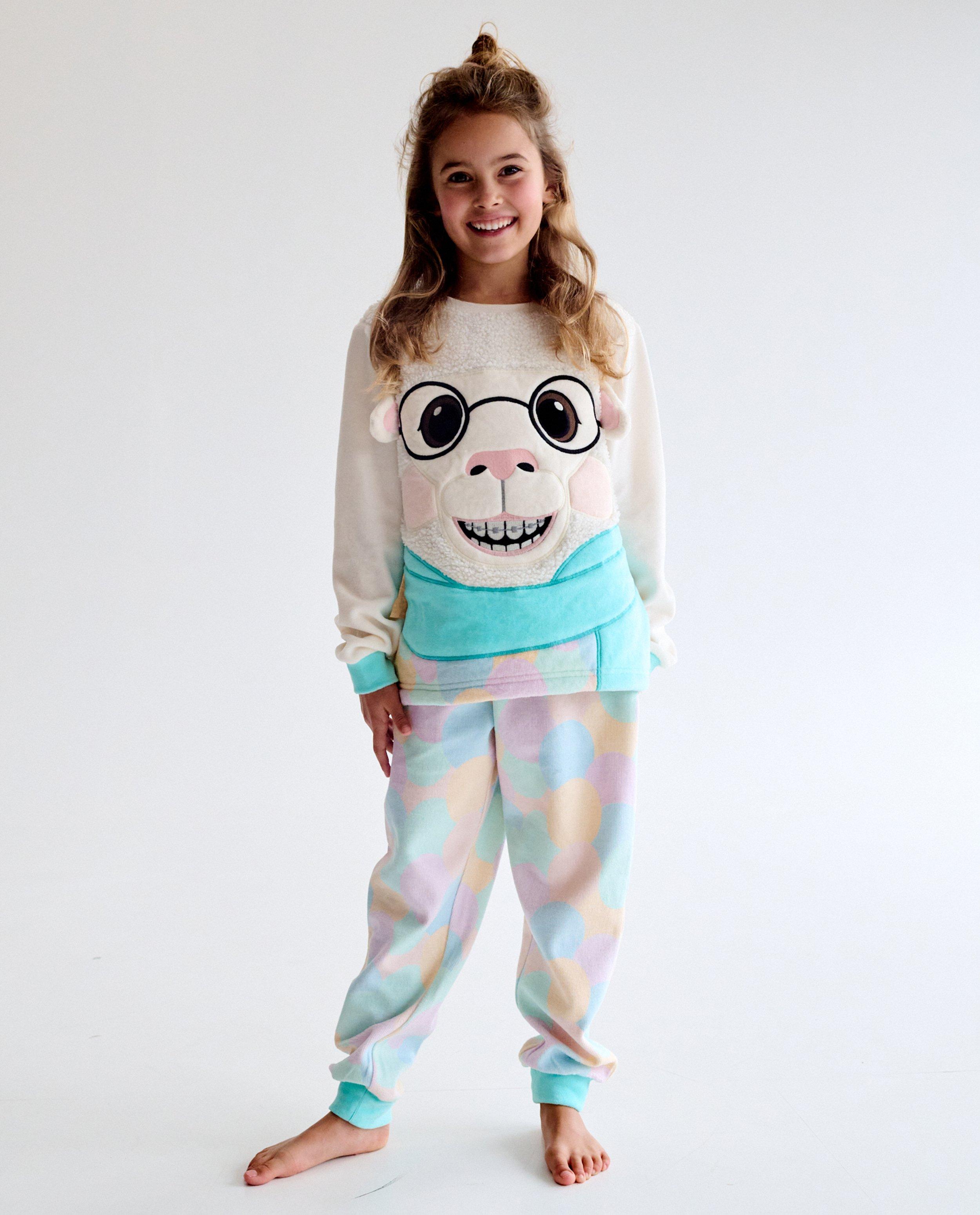 Teddy pyjama Schaapje, 116-170 - Product Detail - wit - afbeelding nummer 1
