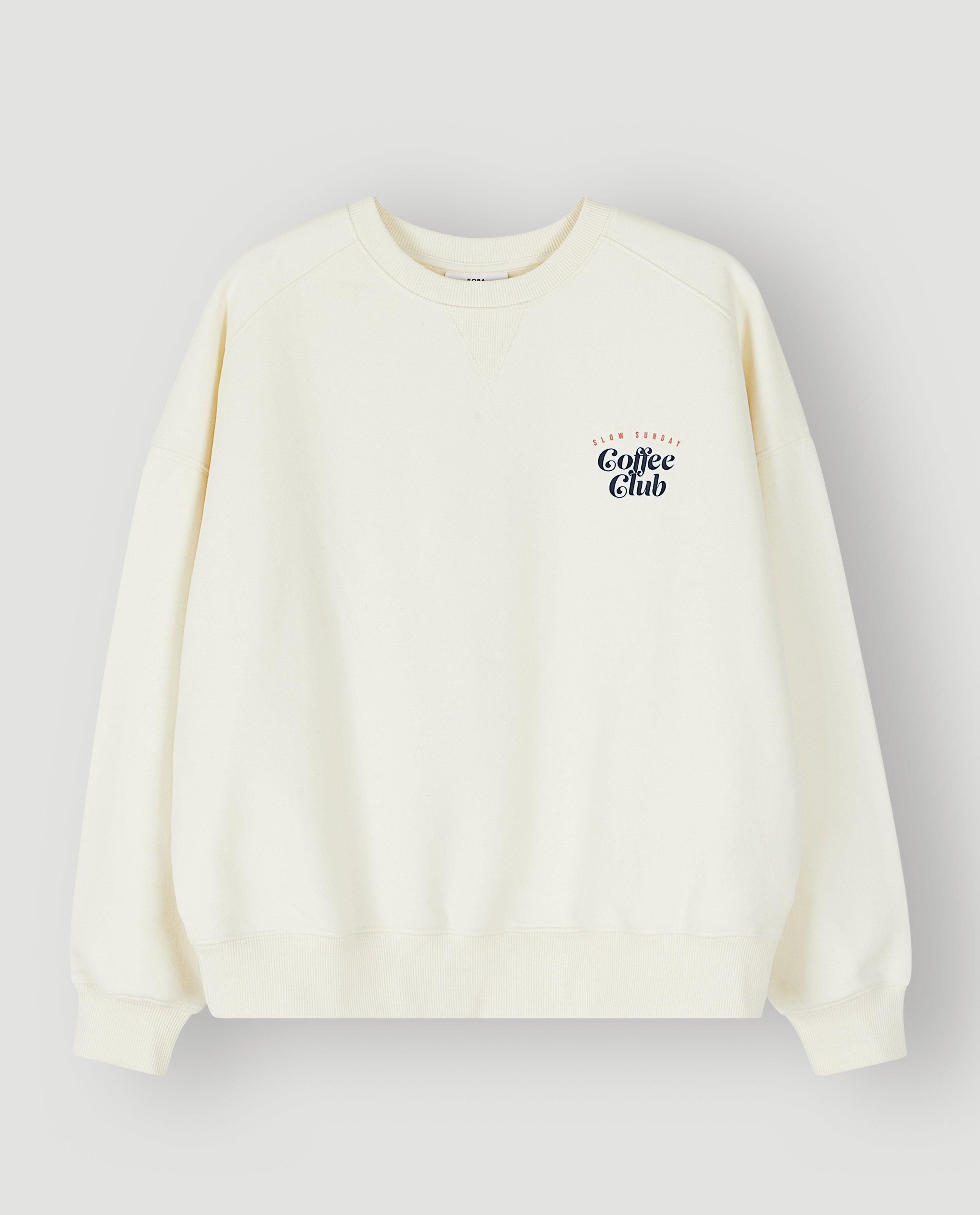 Sweater met backprint, oversized fit - Product Detail - wit - afbeelding nummer 5