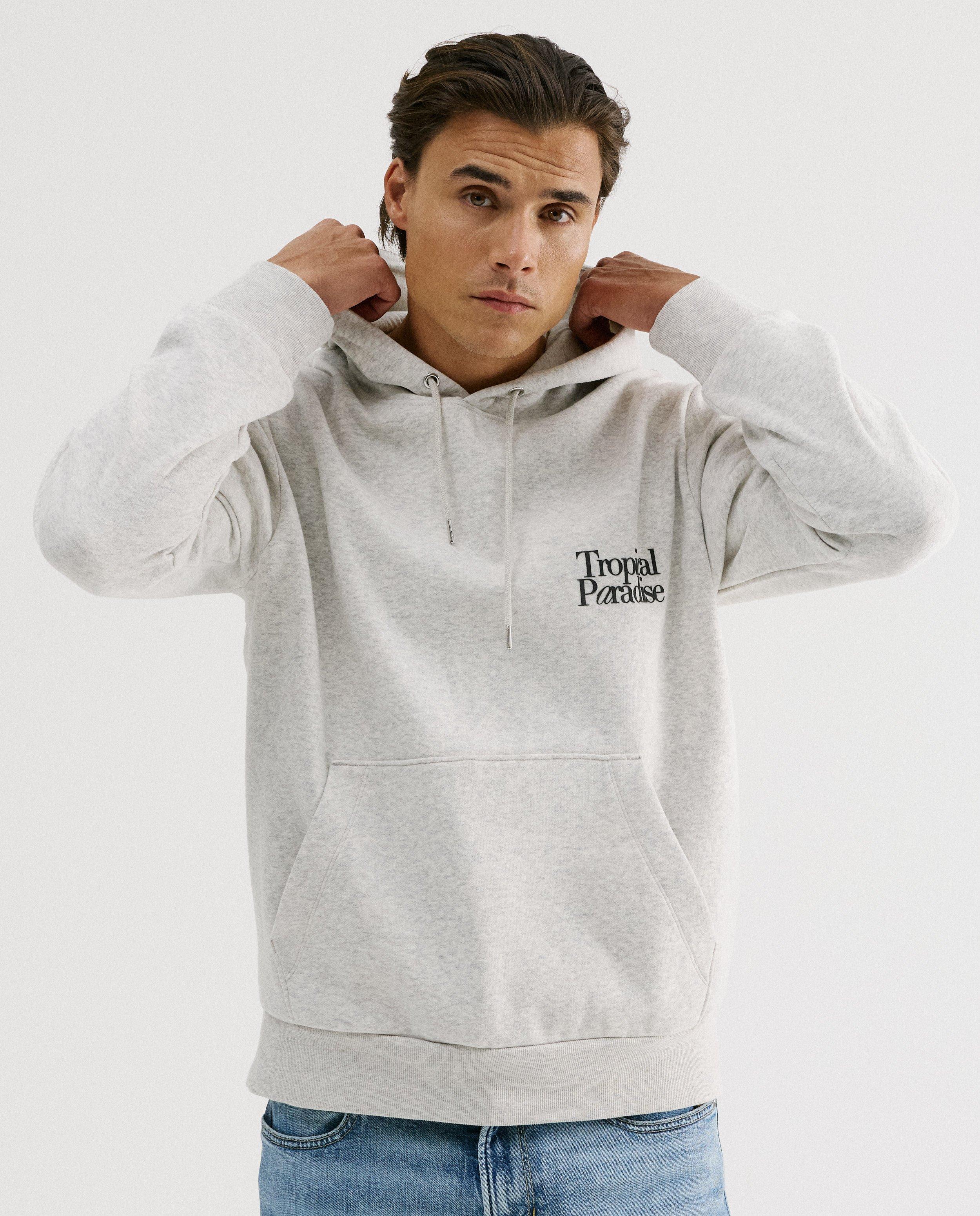 Hoodie met backprint