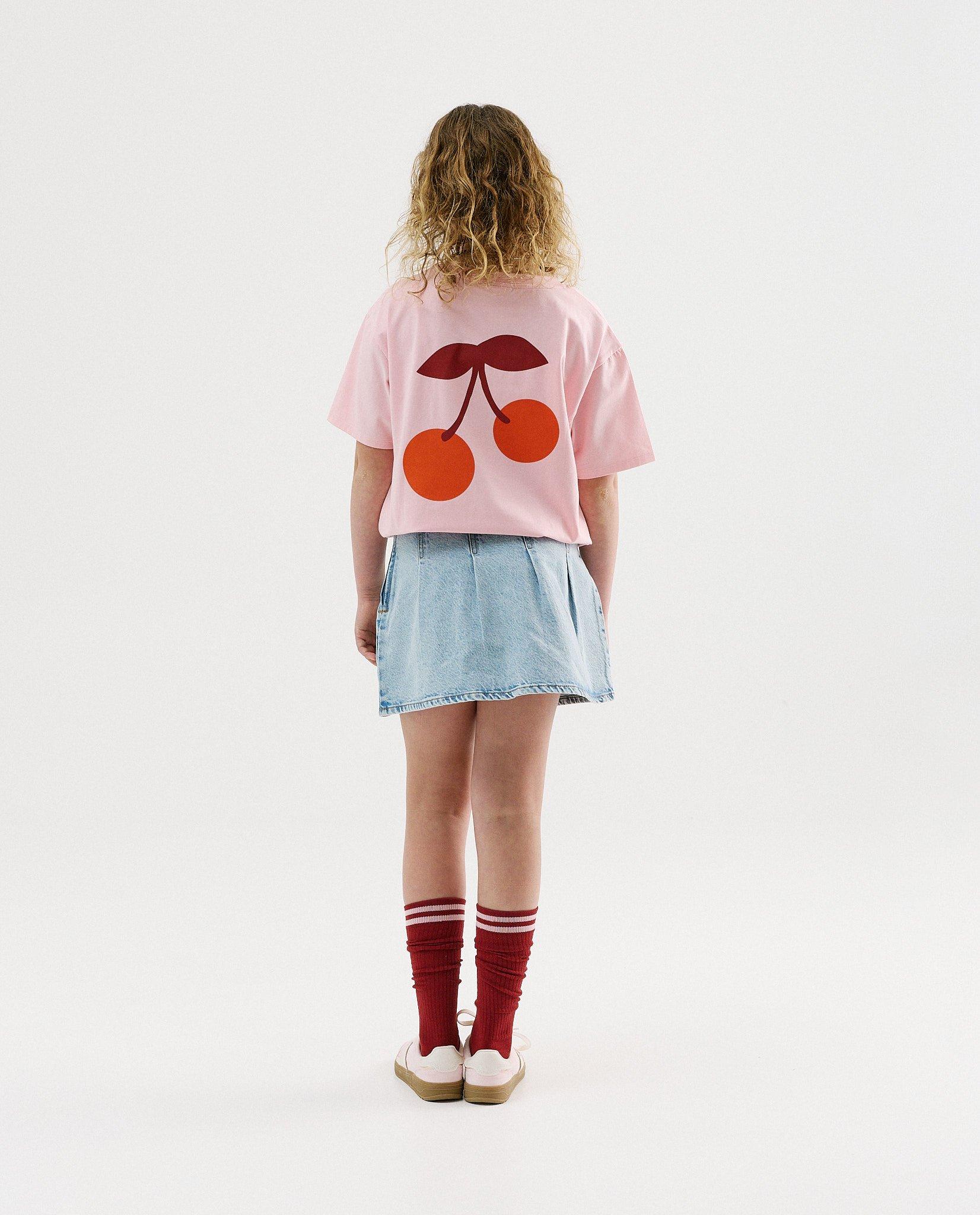 Plooirok van jeans met strikjes - Product Detail - lichtblauw - afbeelding nummer 2