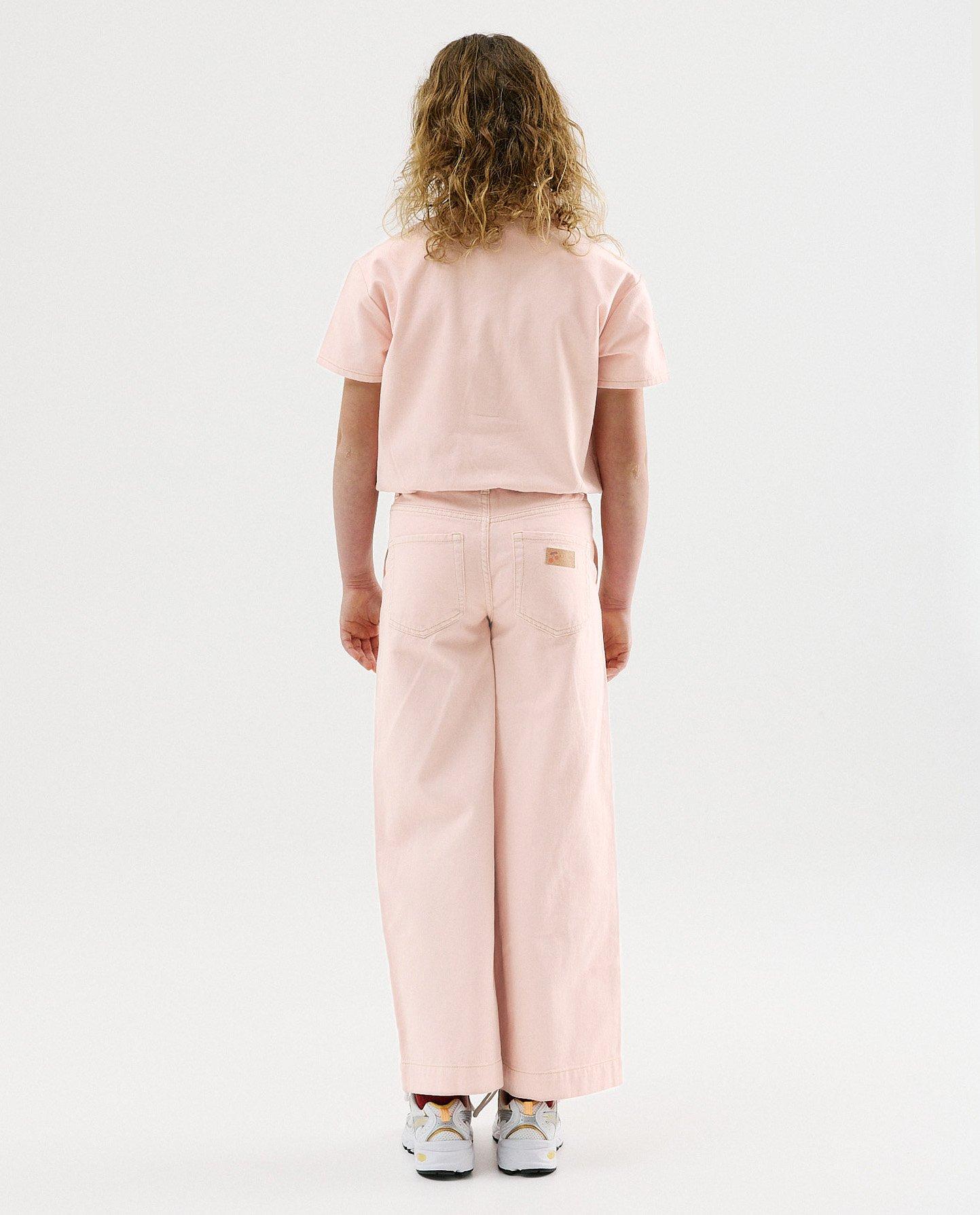 Jeanshemd met geborduurde kersen - Product Detail - lichtroze - afbeelding nummer 4