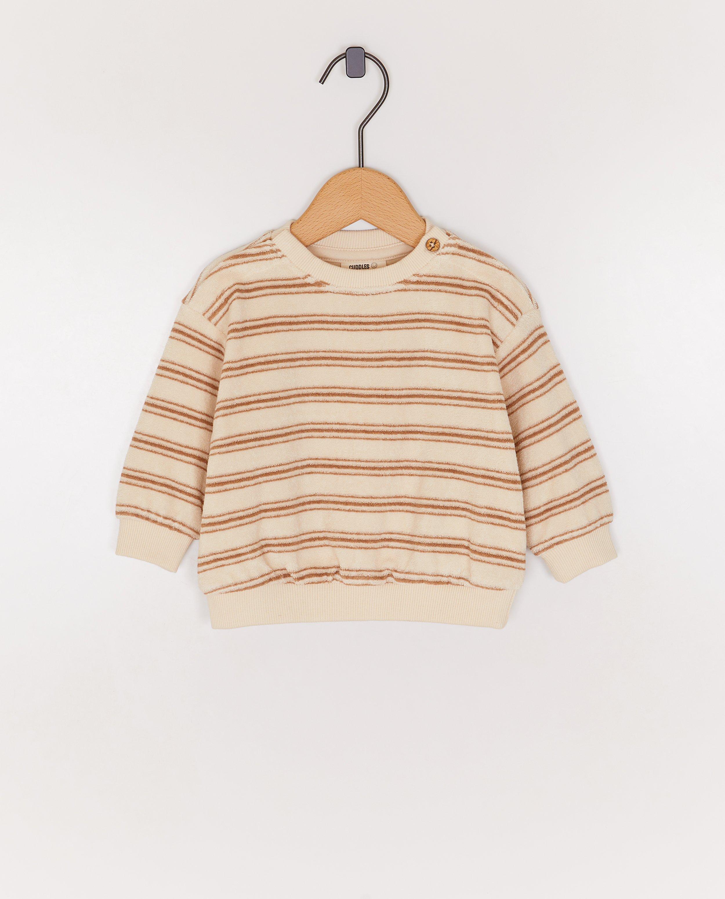 Sweater met strepen - Product Detail - bruin - afbeelding nummer 1