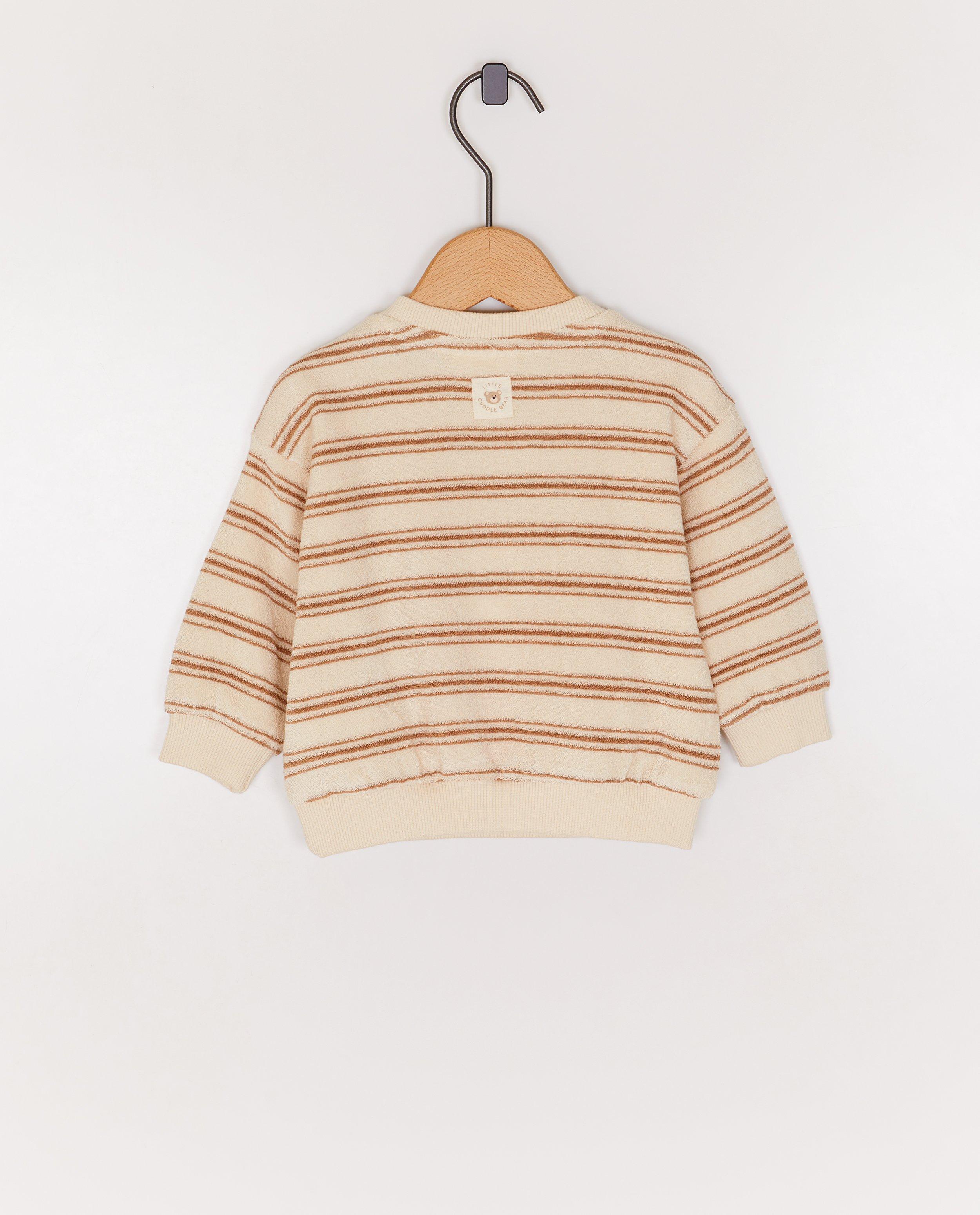 Sweater met strepen - Product Detail - bruin - afbeelding nummer 2