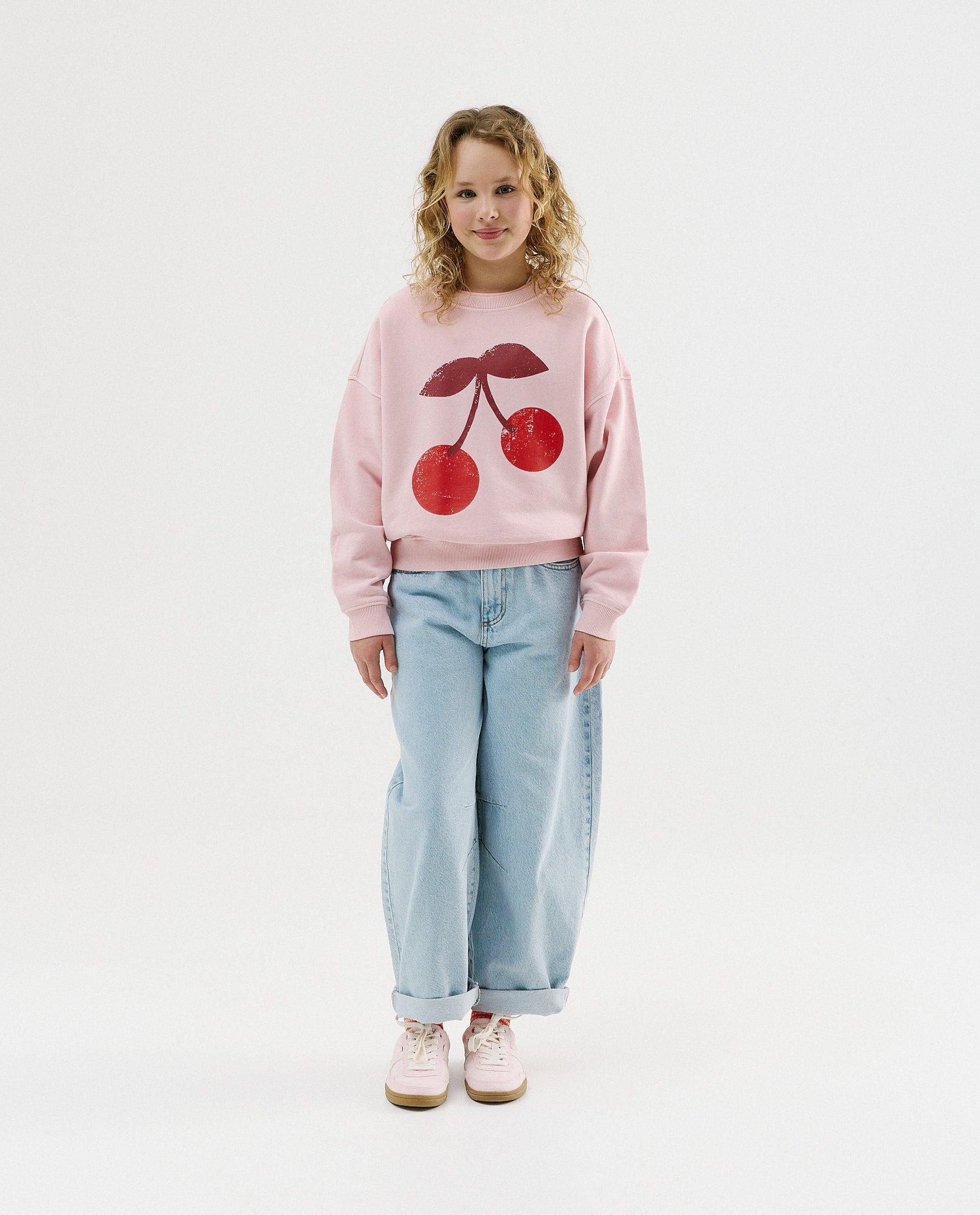 Lichtblauwe jeans, balloon fit