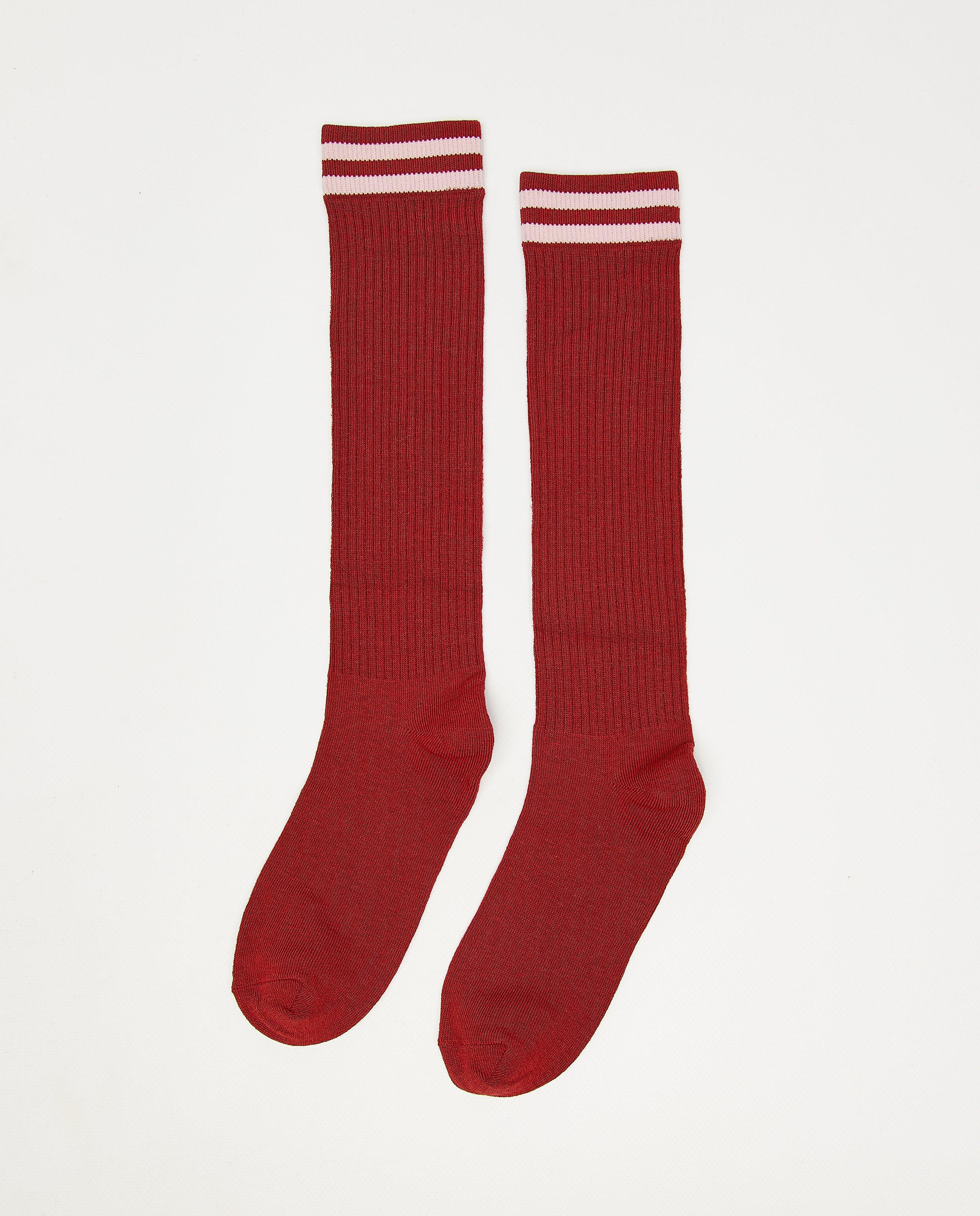 Kniekousen met strepen