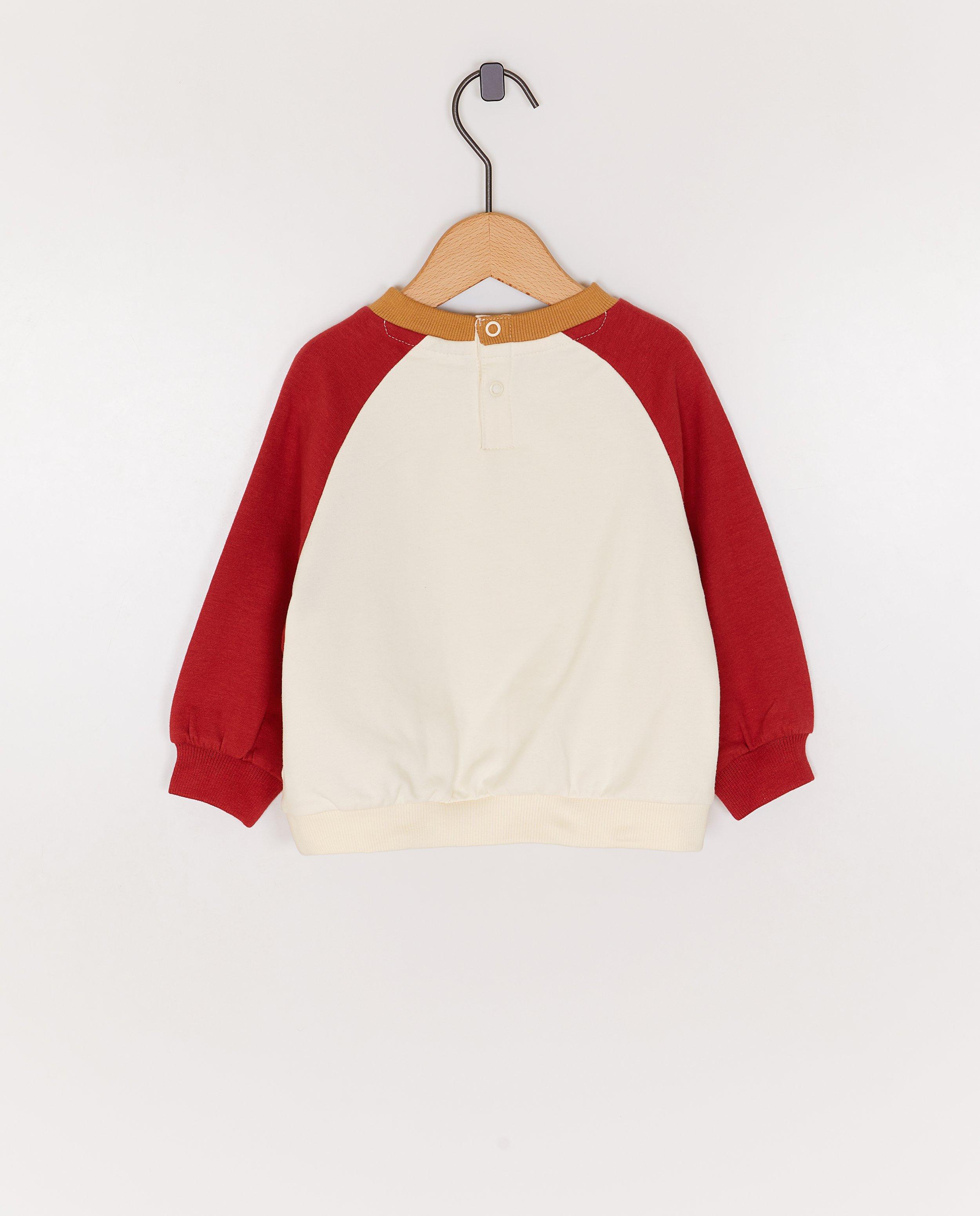 Sweater met color block - Product Detail - wit - afbeelding nummer 2
