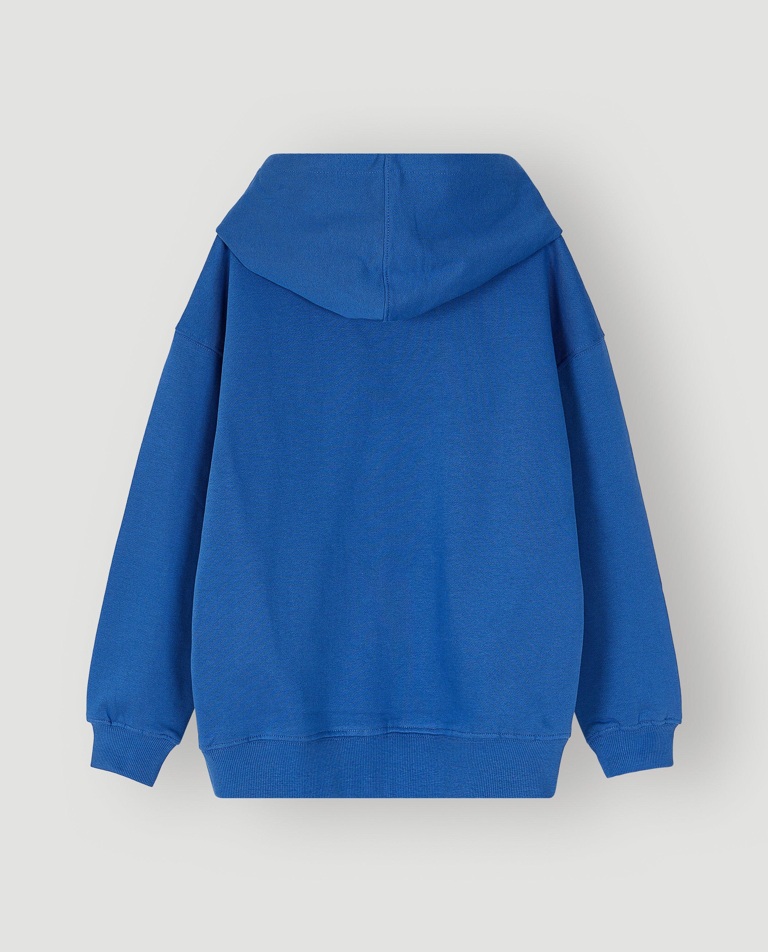 Hoodie met geborduurd opschrift - Product Detail - blauw - afbeelding nummer 2