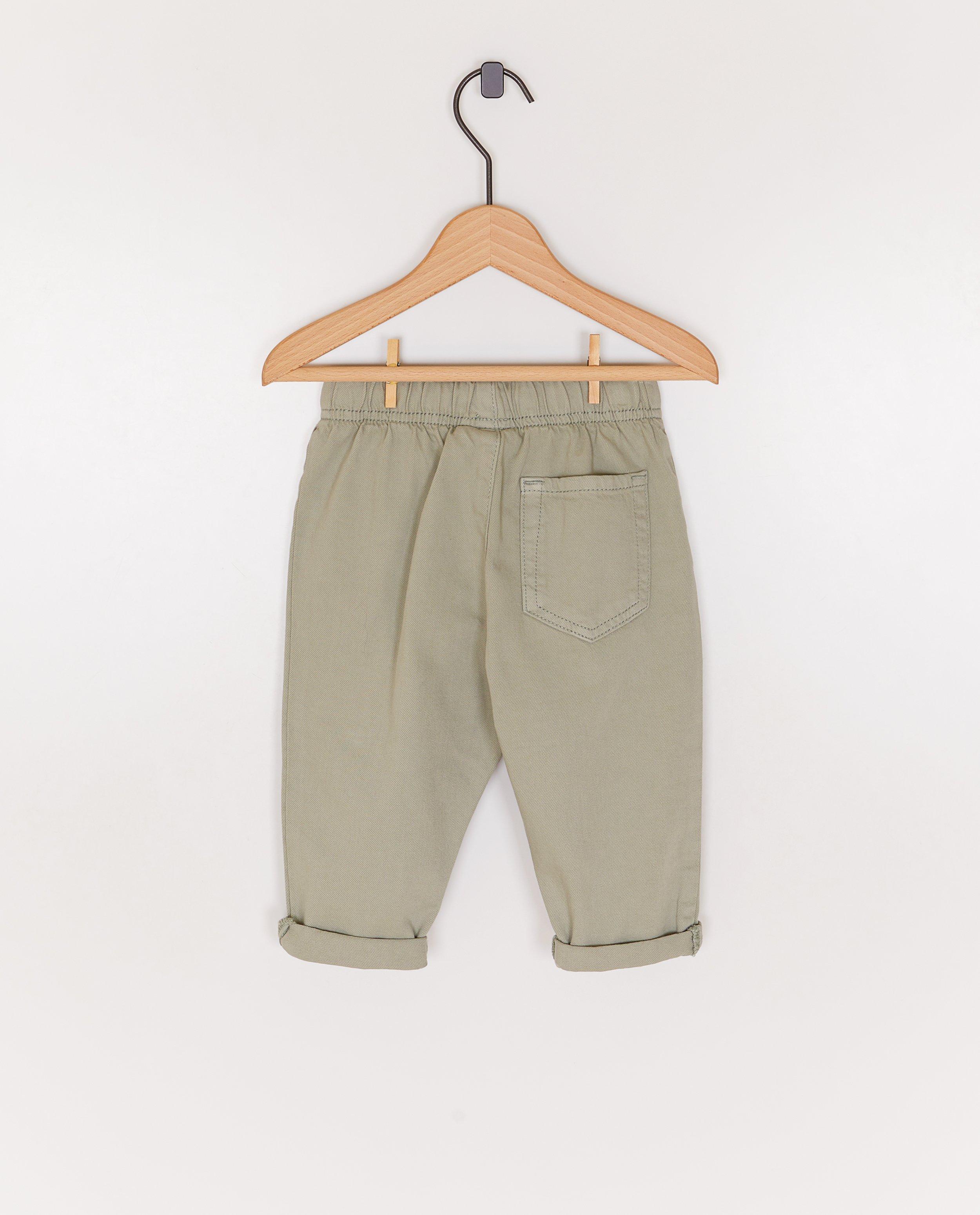 Groene broek, baggy fit - Product Detail - lichtgroen - afbeelding nummer 2