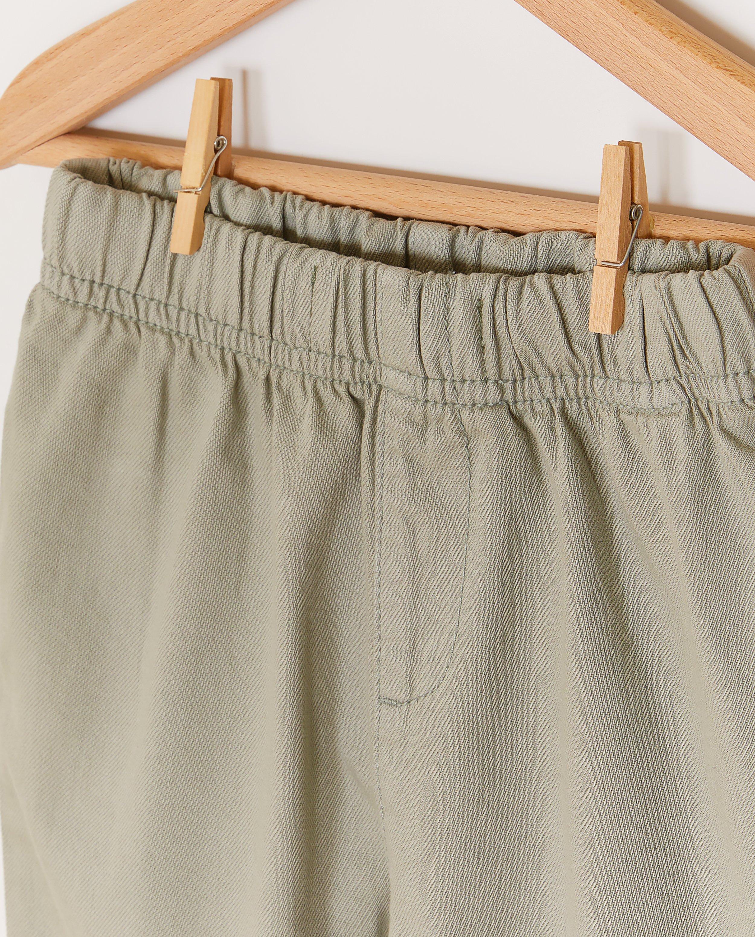 Groene broek, baggy fit - Product Detail - lichtgroen - afbeelding nummer 3