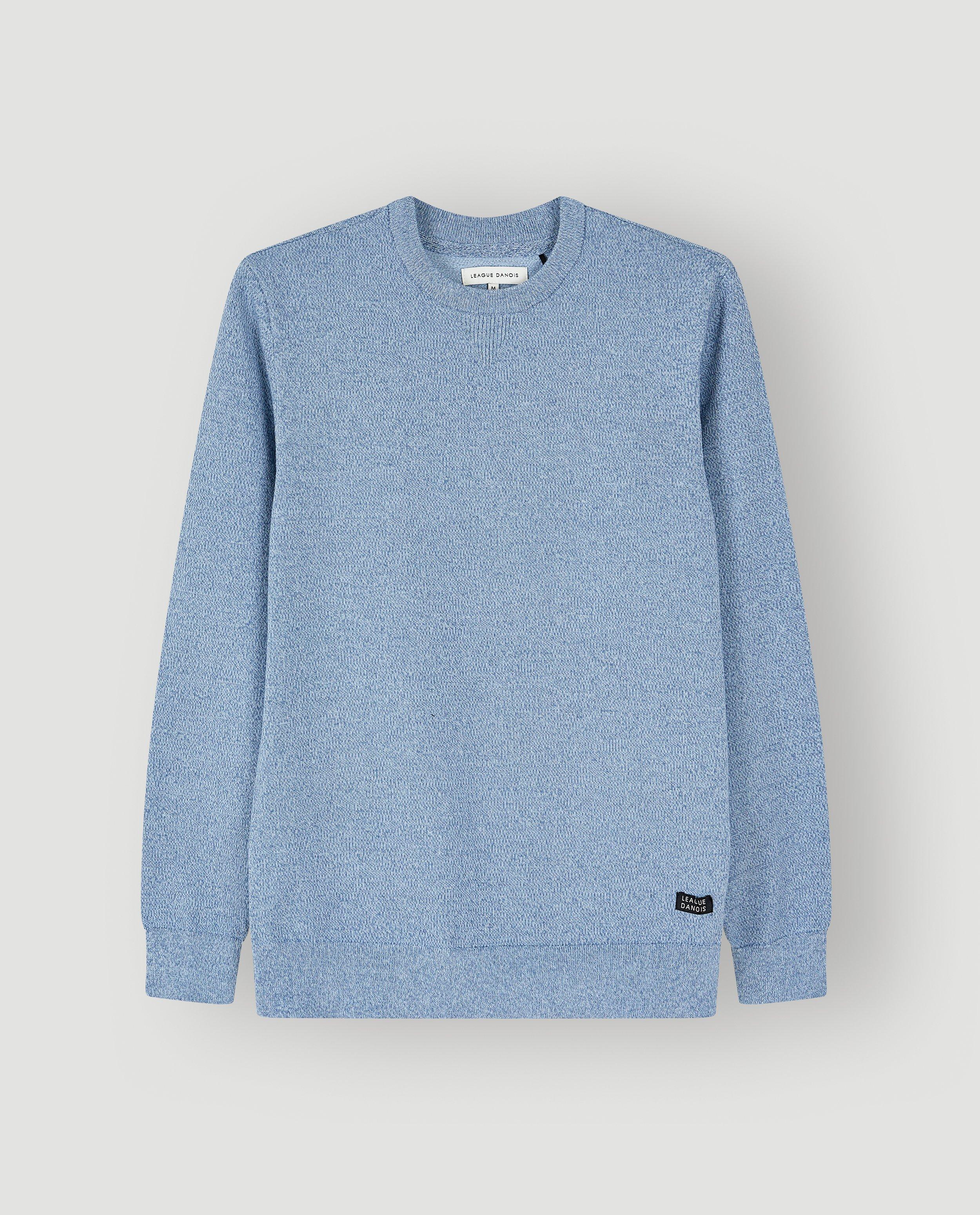 Gem&ecirc;leerde trui - Product Detail - blauw - afbeelding nummer 4