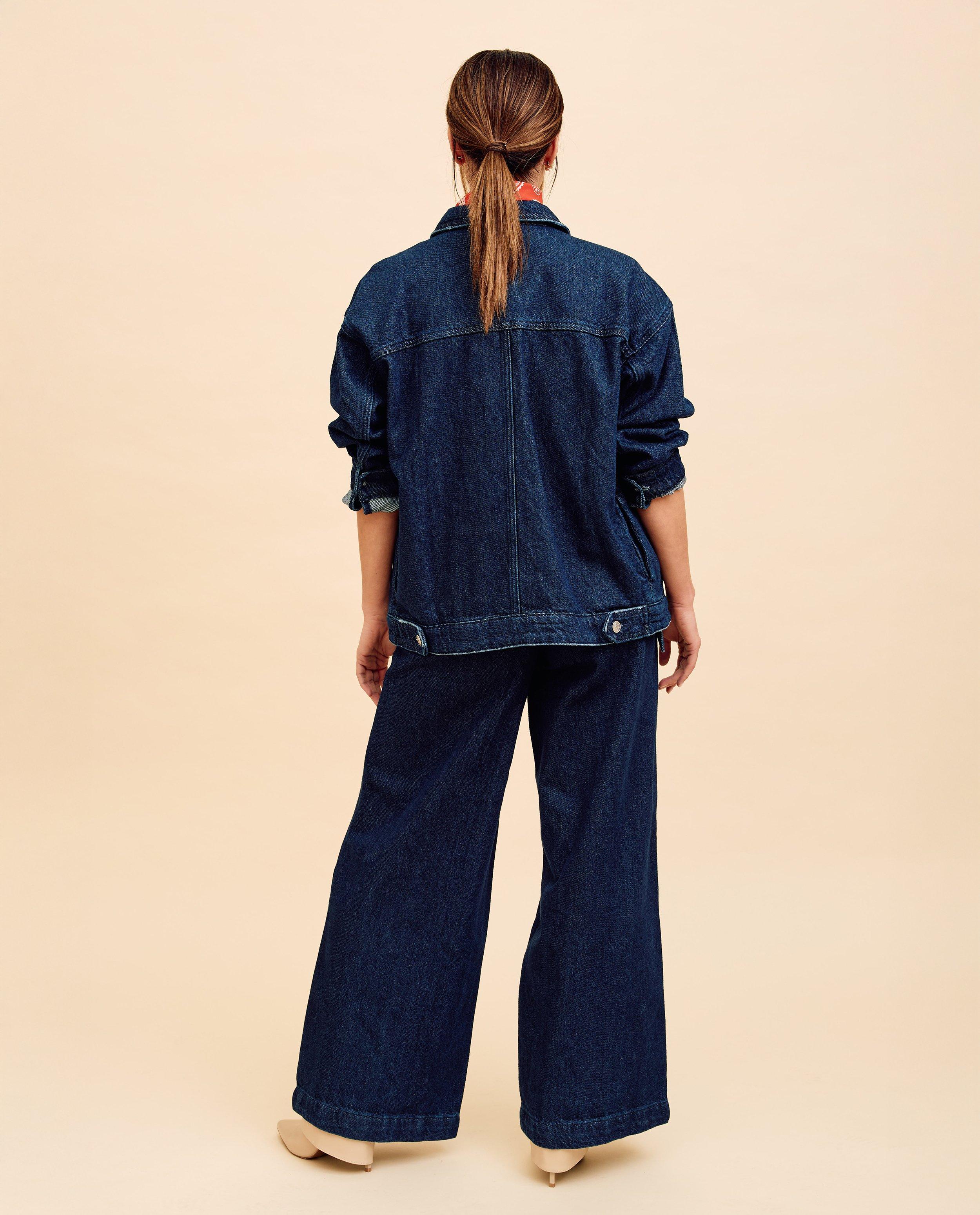 Donkerblauw jeansvest - Product Detail - donkerblauw - afbeelding nummer 4