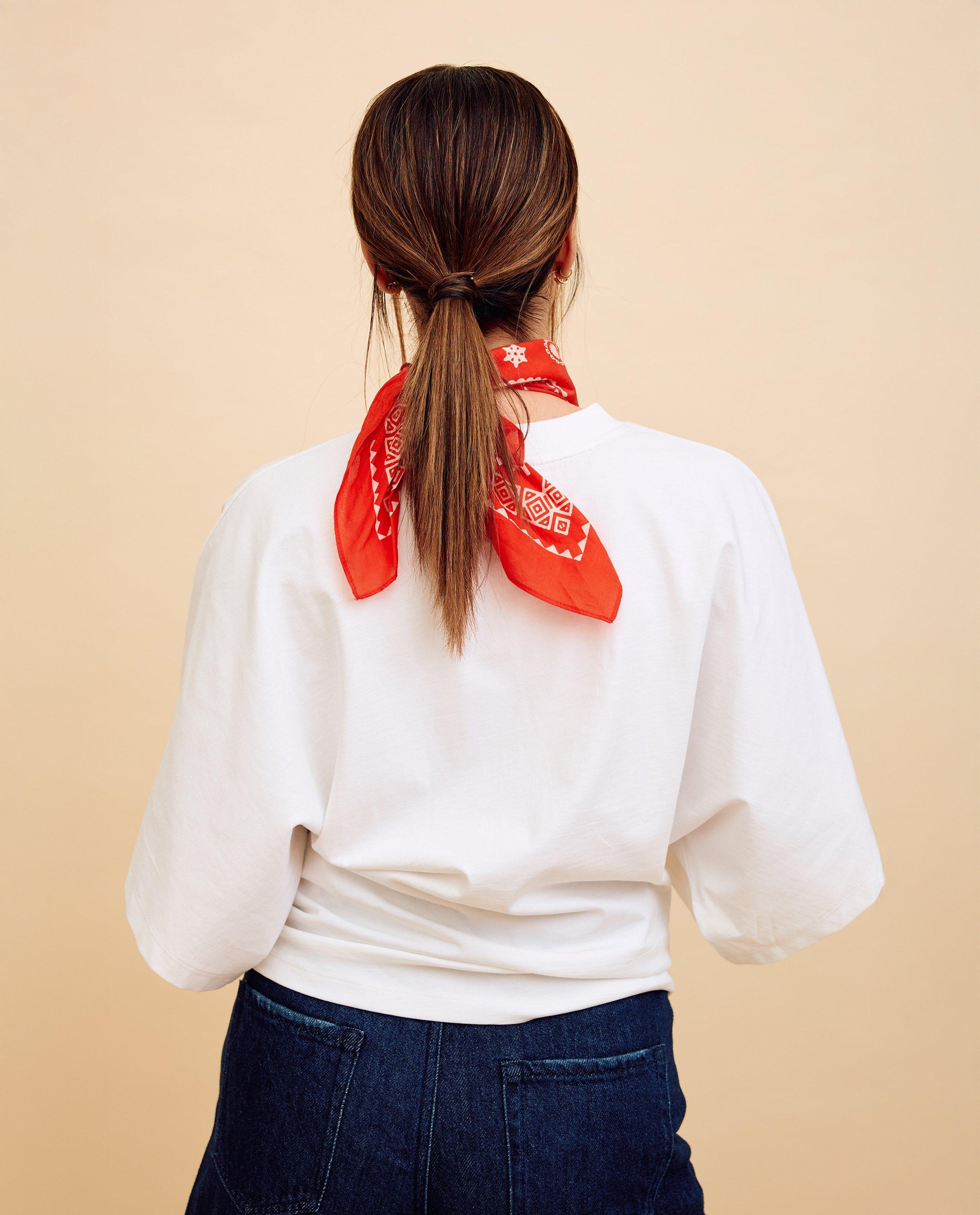 T-shirt met vlindermouwen - Product Detail - wit - afbeelding nummer 2