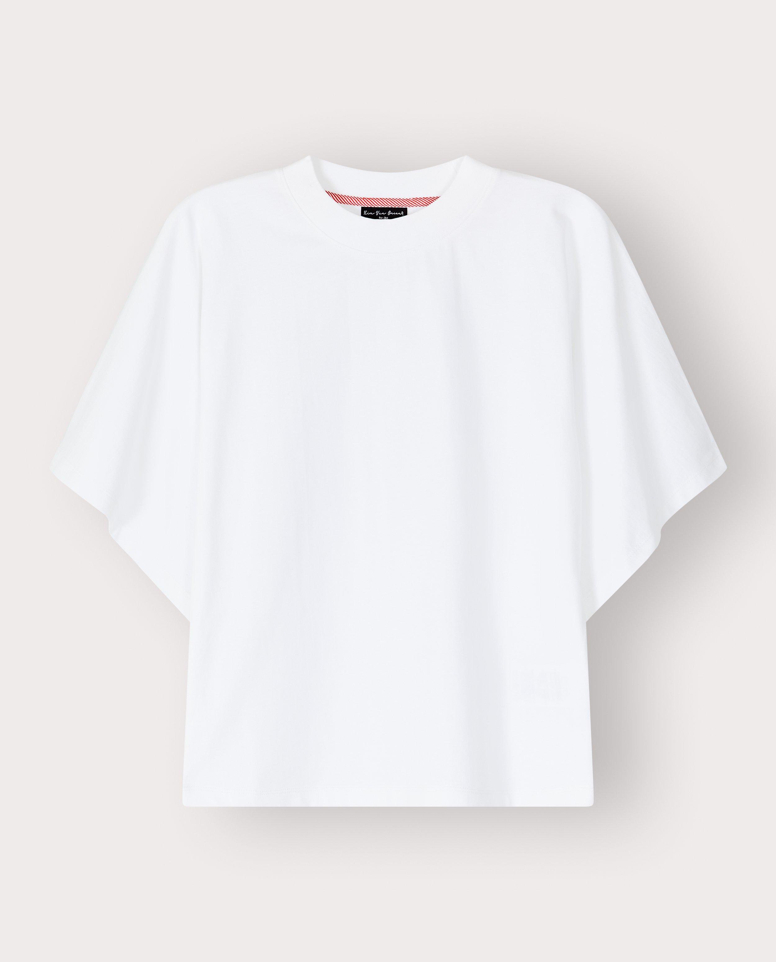 T-shirt met vlindermouwen - Product Detail - wit - afbeelding nummer 6