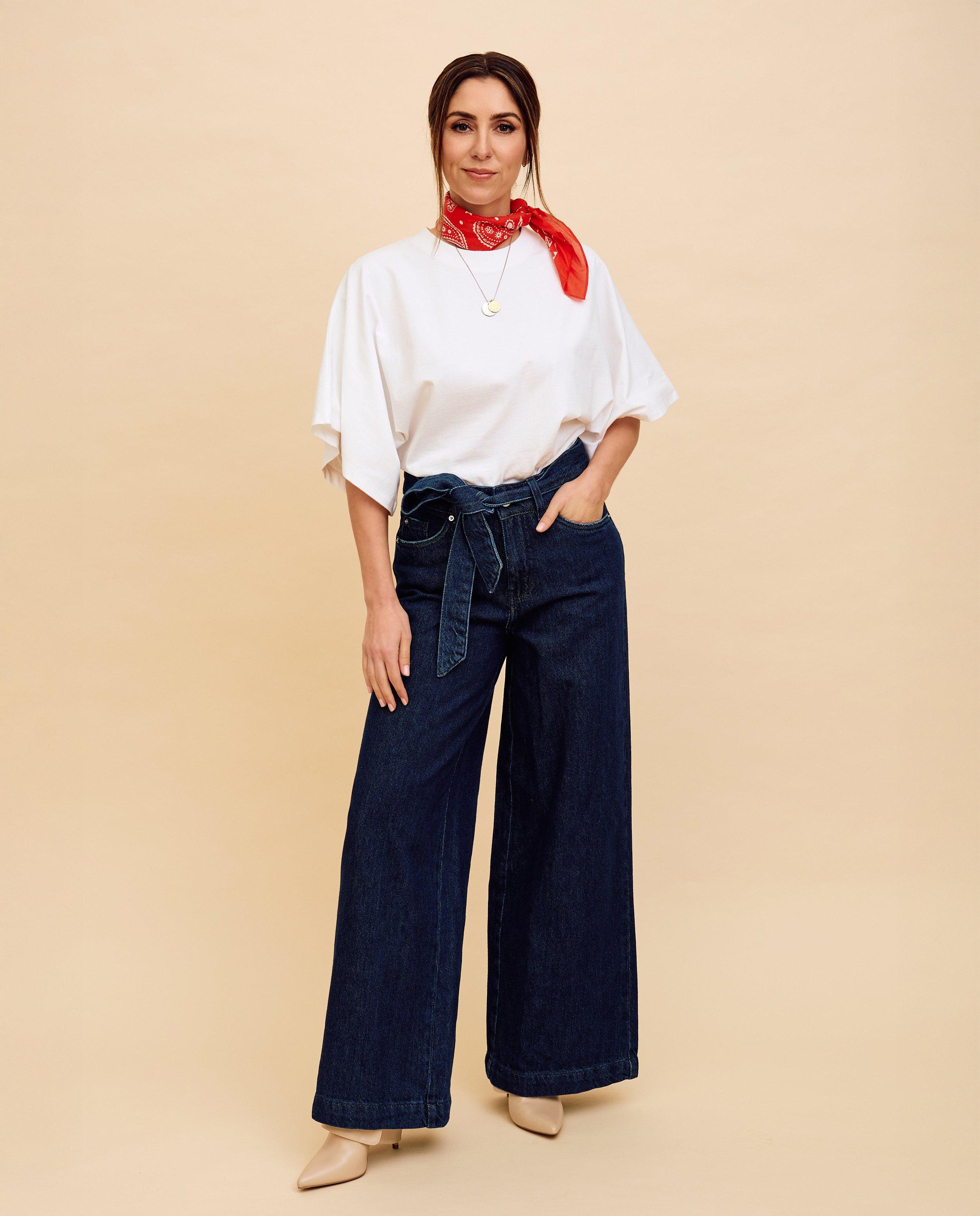 T-shirt &agrave; manches papillon - D&eacute;tails du produit - blanc - image num&eacute;ro 5