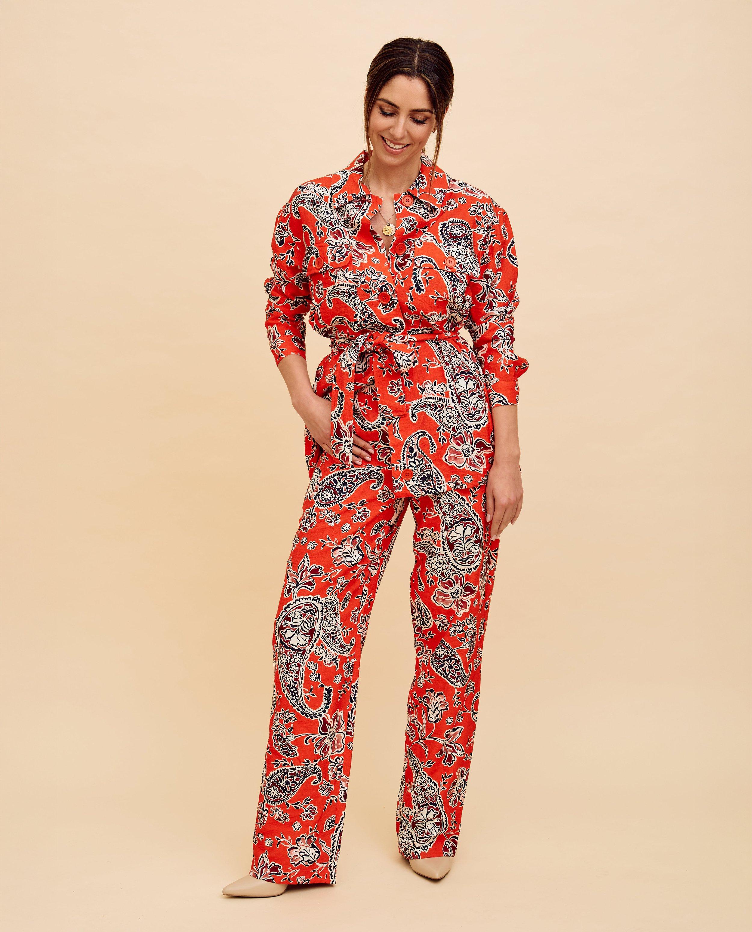 Hemd met textuur - Product Detail - oranje - afbeelding nummer 3