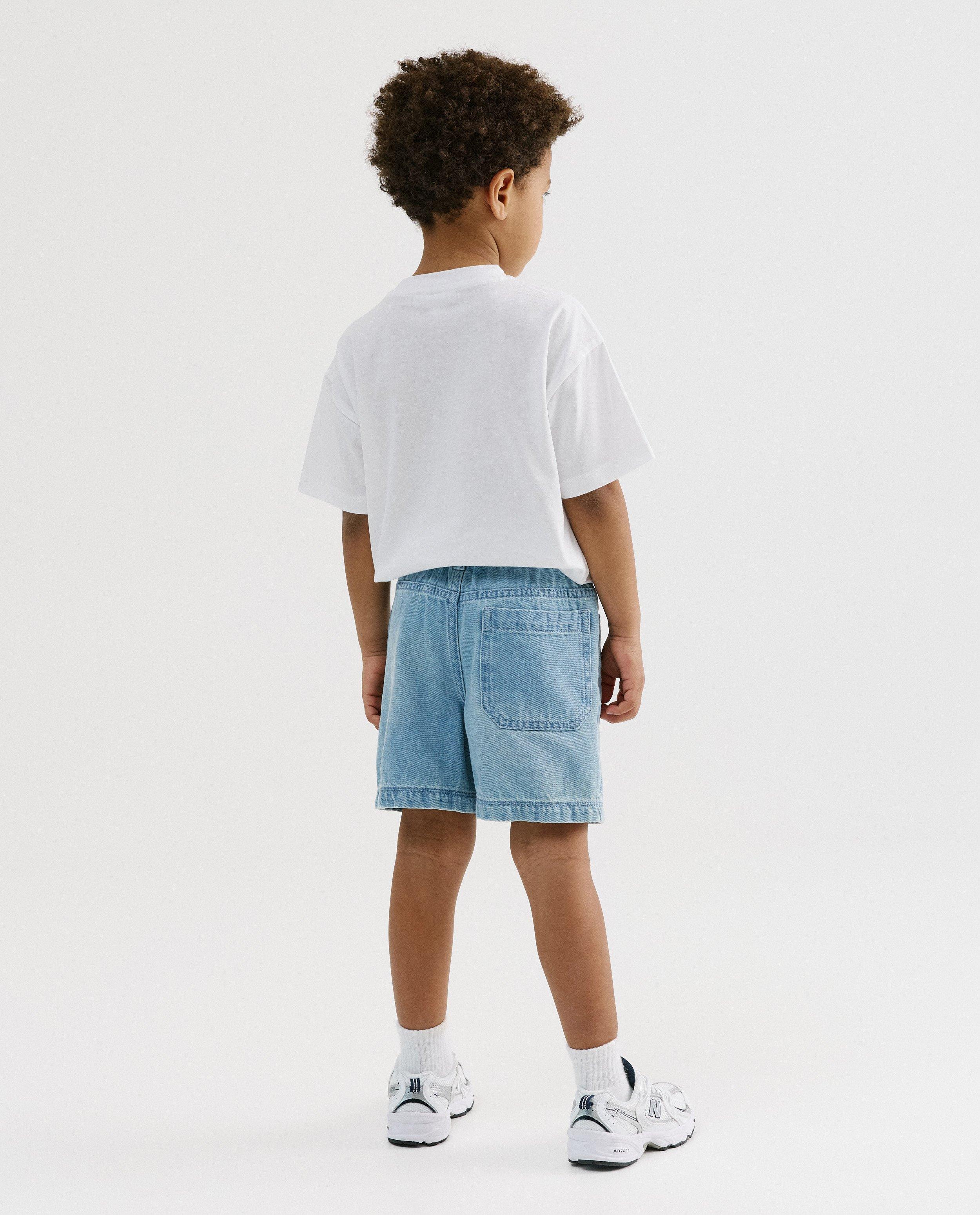 Short, baggy fit - D&eacute;tails du produit - bleu clair - image num&eacute;ro 2
