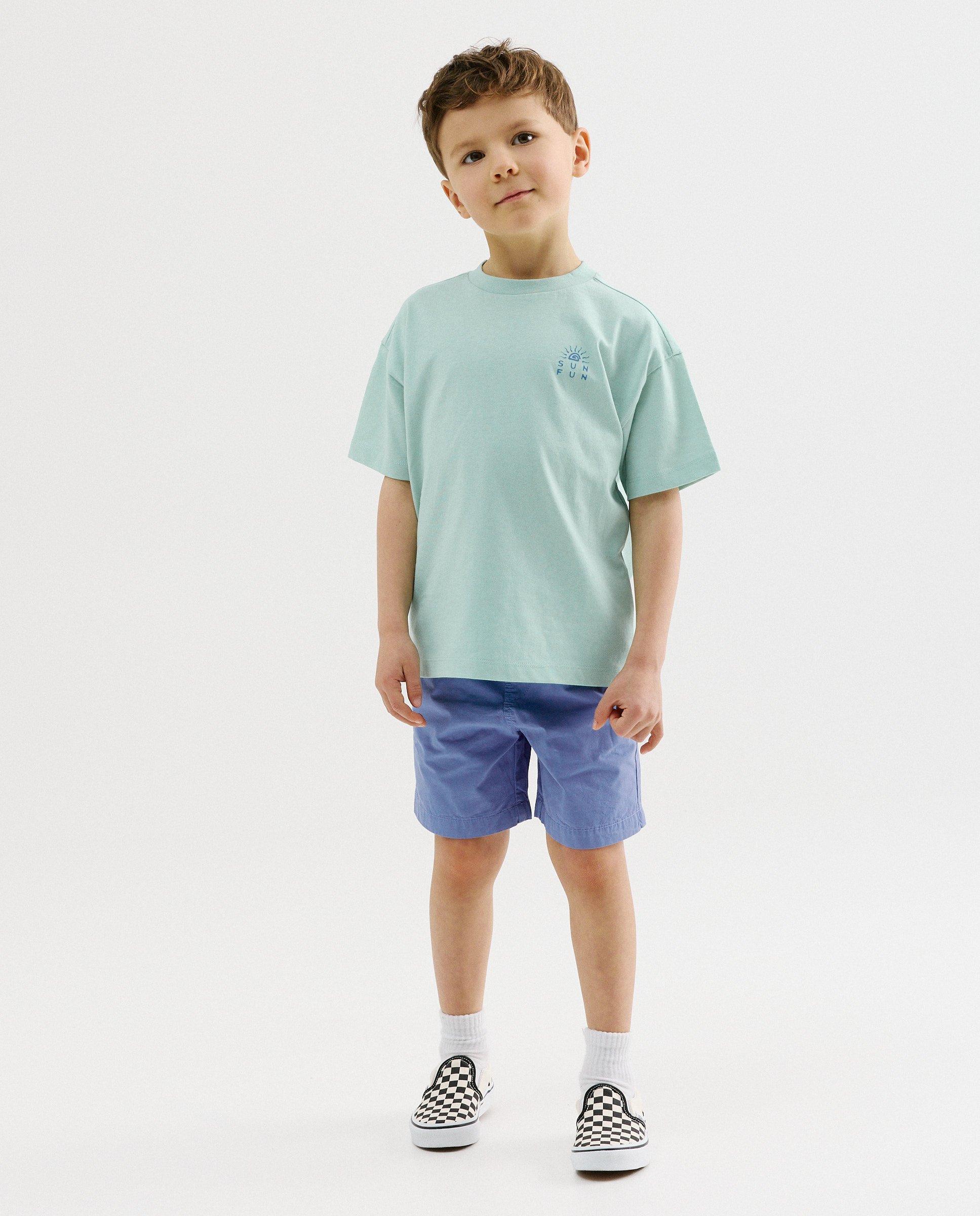 T-shirt &agrave; imprim&eacute; au dos, loose fit - D&eacute;tails du produit - khaki - image num&eacute;ro 3