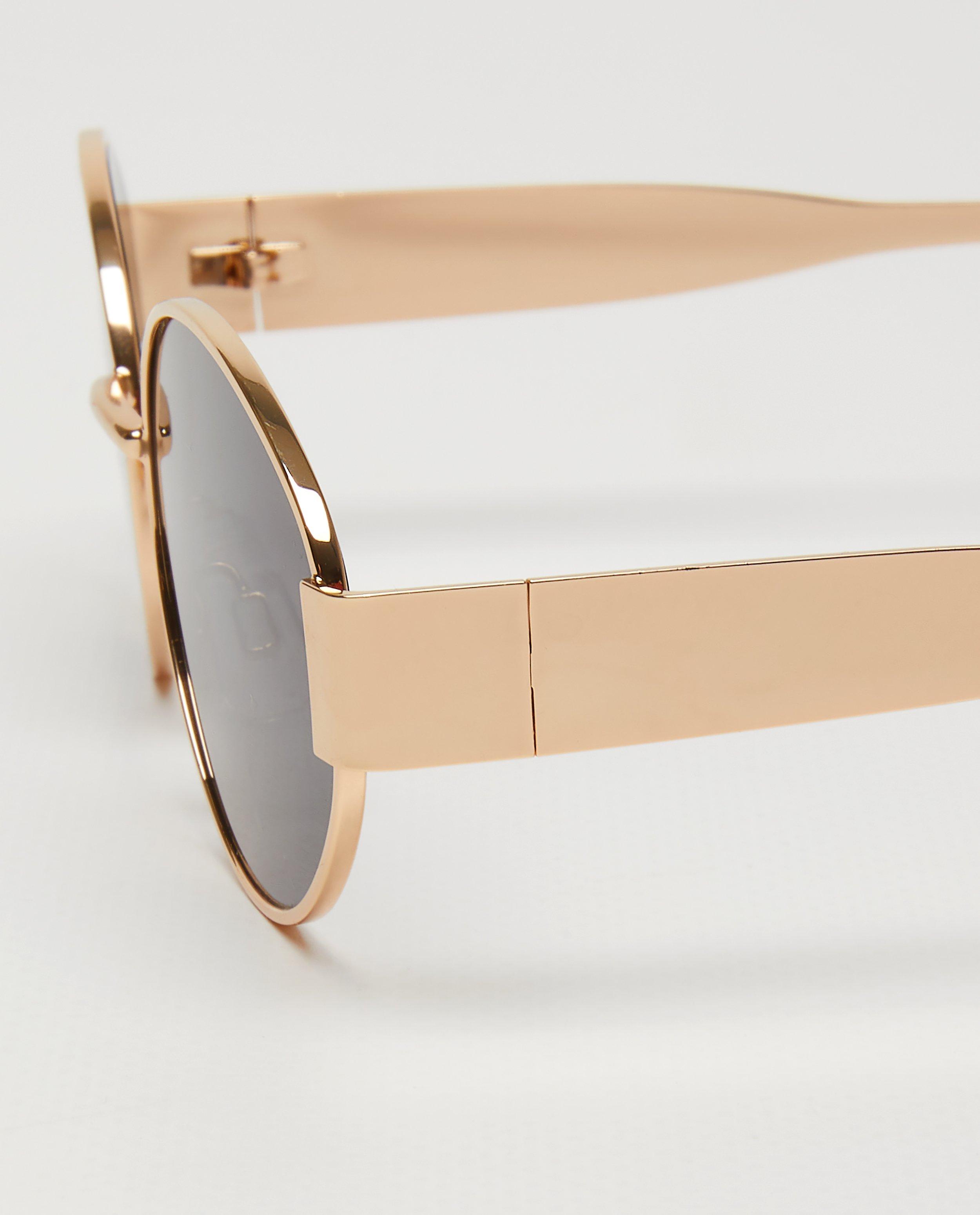 Lunettes de soleil - Lunettes de soleil &agrave; verres ovales, protection UV 100%, femmes