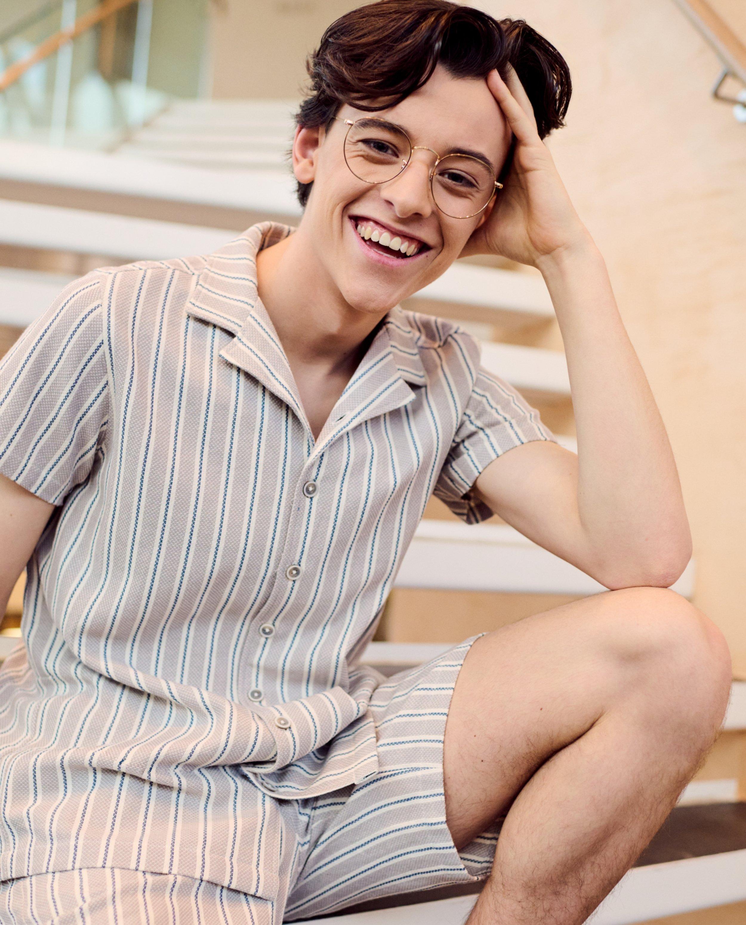 Hemd met strepen - Product Detail - beige - afbeelding nummer 4